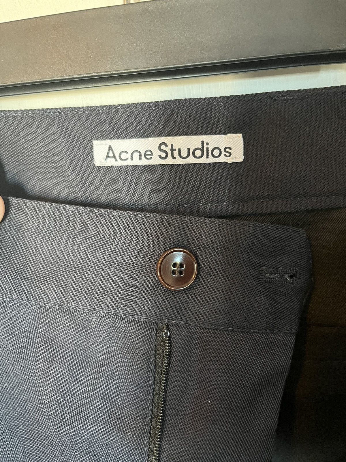Acne Studios Acne Studios Flared Cotton Trouser Size US 30 / EU 46 - 6 Thumbnail
