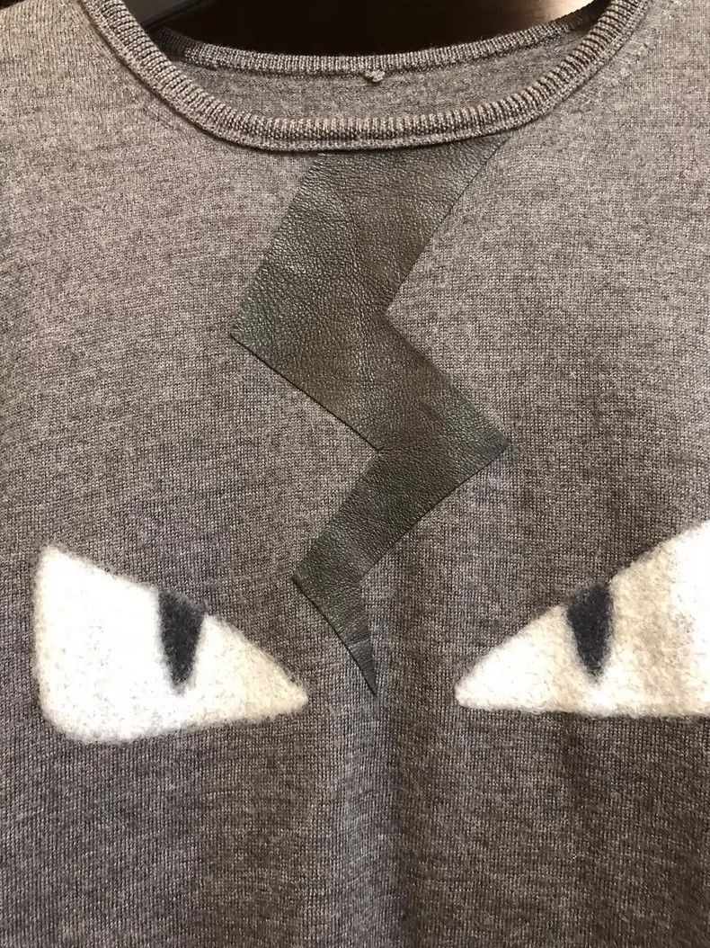 Fendi Fendi Cashmere Wool Demon Eyes Sweater Size US S / EU 44-46 / 1 - 3 Thumbnail
