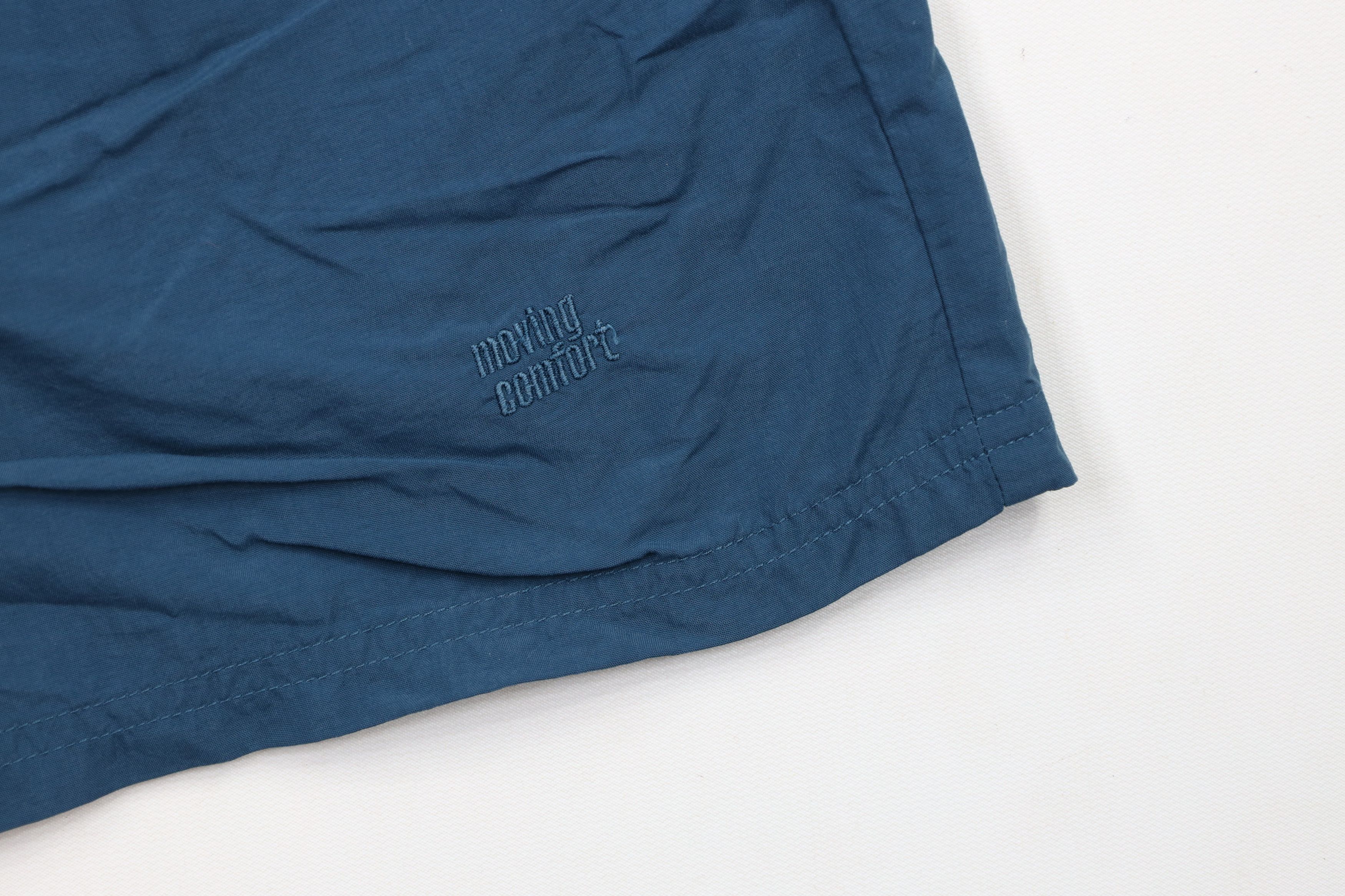 Vintage Vintage 90s Streetwear Jogging Gym Shorts Baggies Blue Size 28" / US 6 / IT 42 - 5 Thumbnail