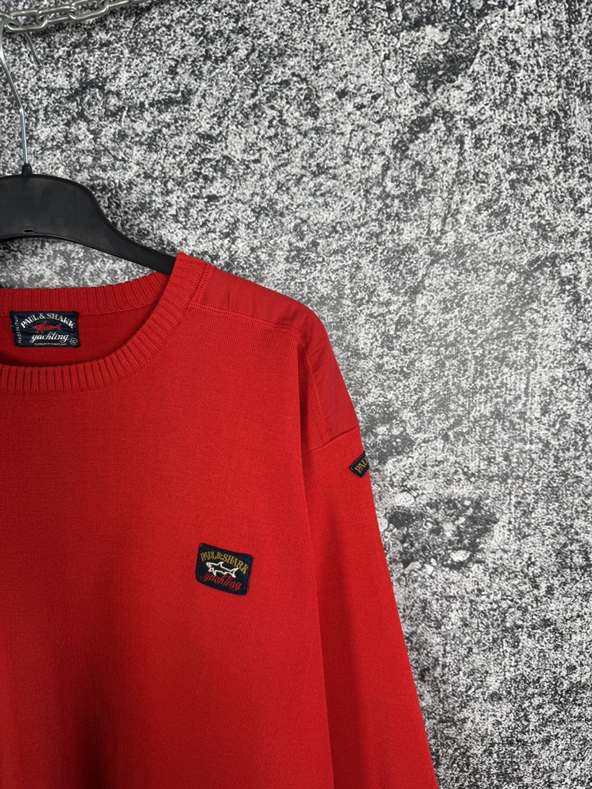 Paul & Shark Paul Shark Vintage Wool Crew Sweater Pullover Italy Size XL Size US XL / EU 56 / 4 - 2 Thumbnail