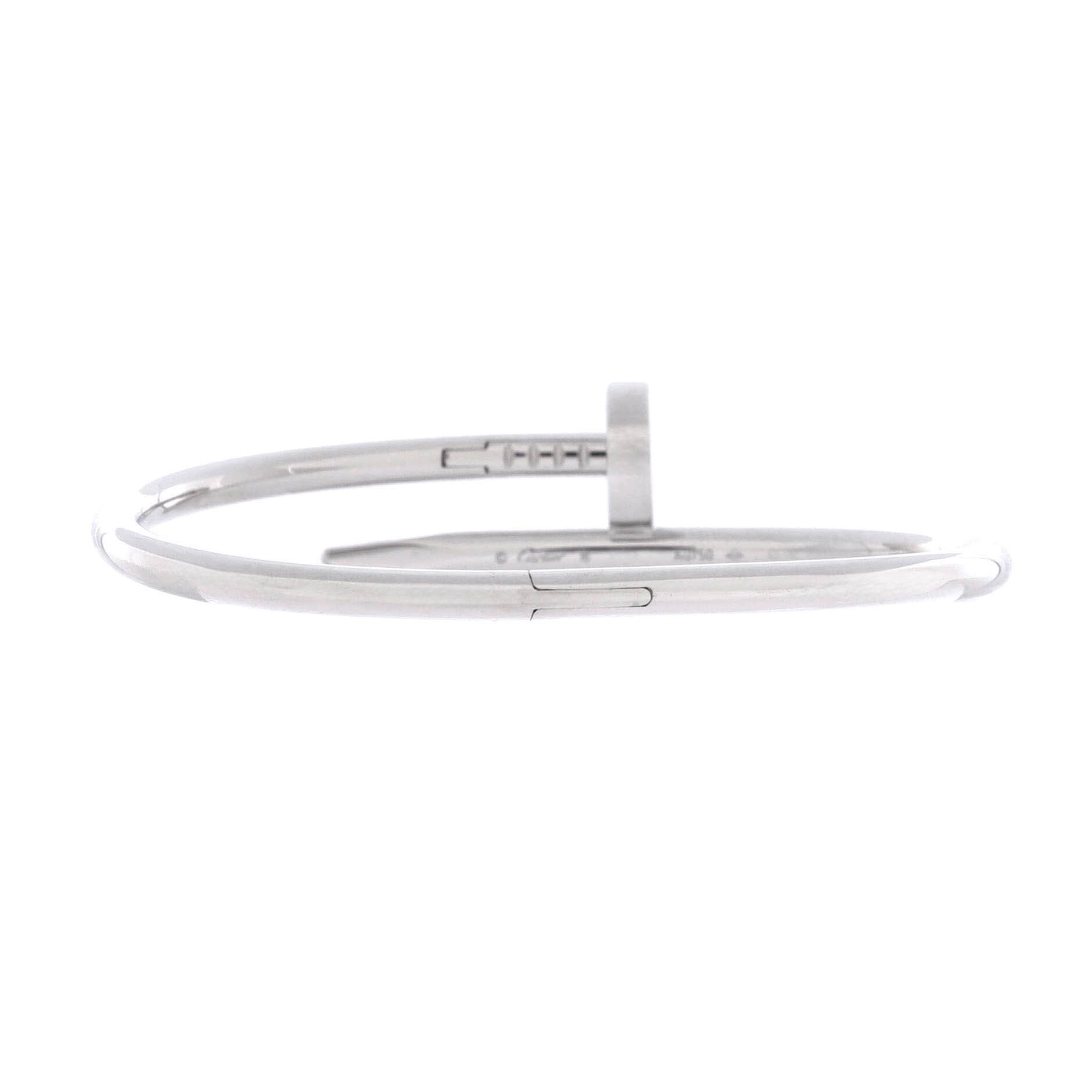 Cartier Juste un Clou Bracelet 18K White Gold Classic Size ONE SIZE - 1 Thumbnail