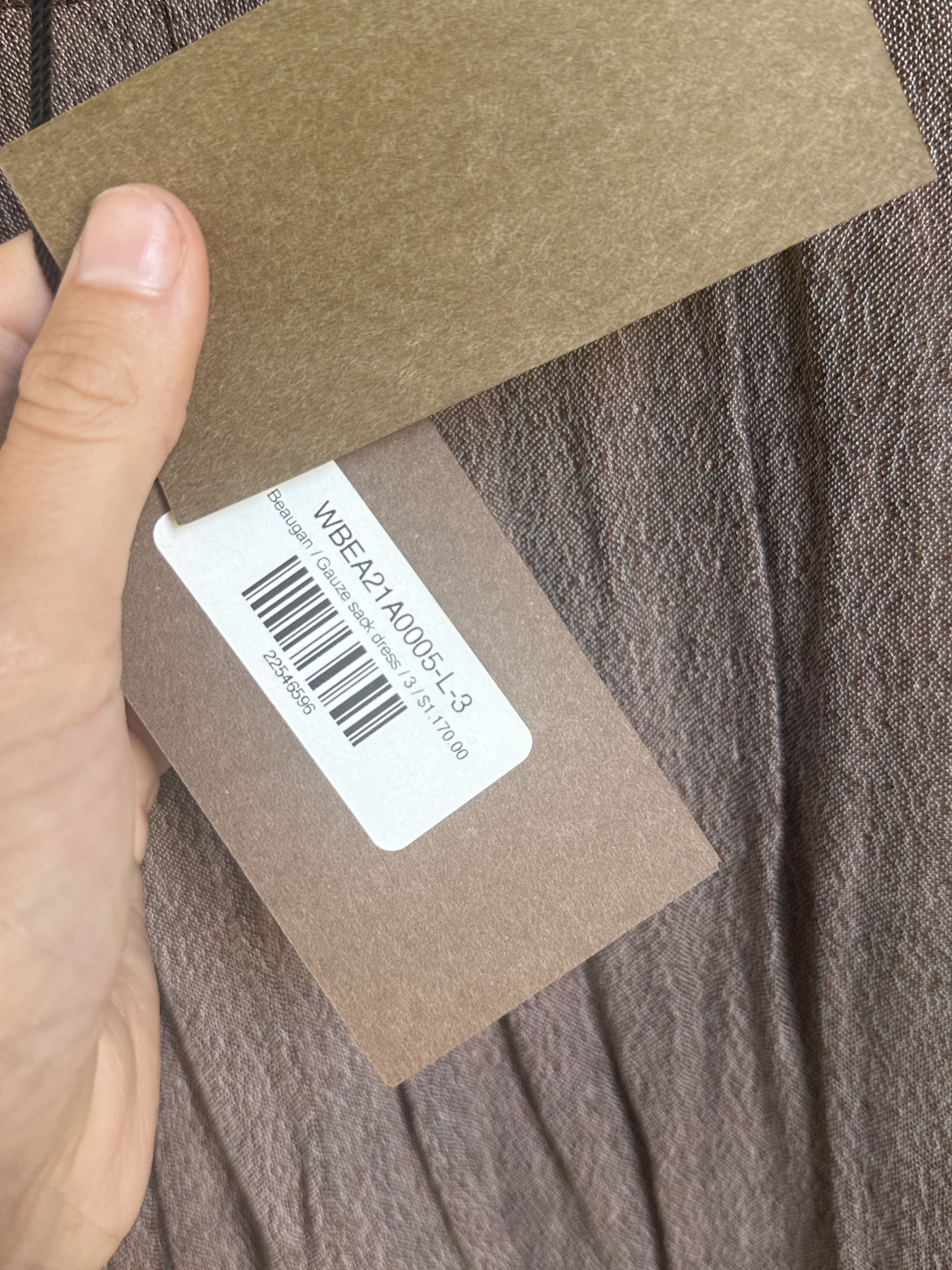Beaugan $1170 NWT BEAUGAN GAUZE SACK DRESS Size L / US 10 / IT 46 - 9 Thumbnail