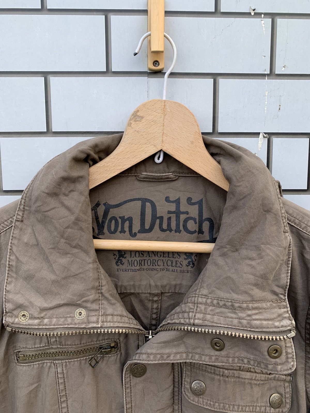 Von Dutch Von Dutch Los Angeles Motorcycles Hoodie Jacket Size US M / EU 48-50 / 2 - 15 Thumbnail