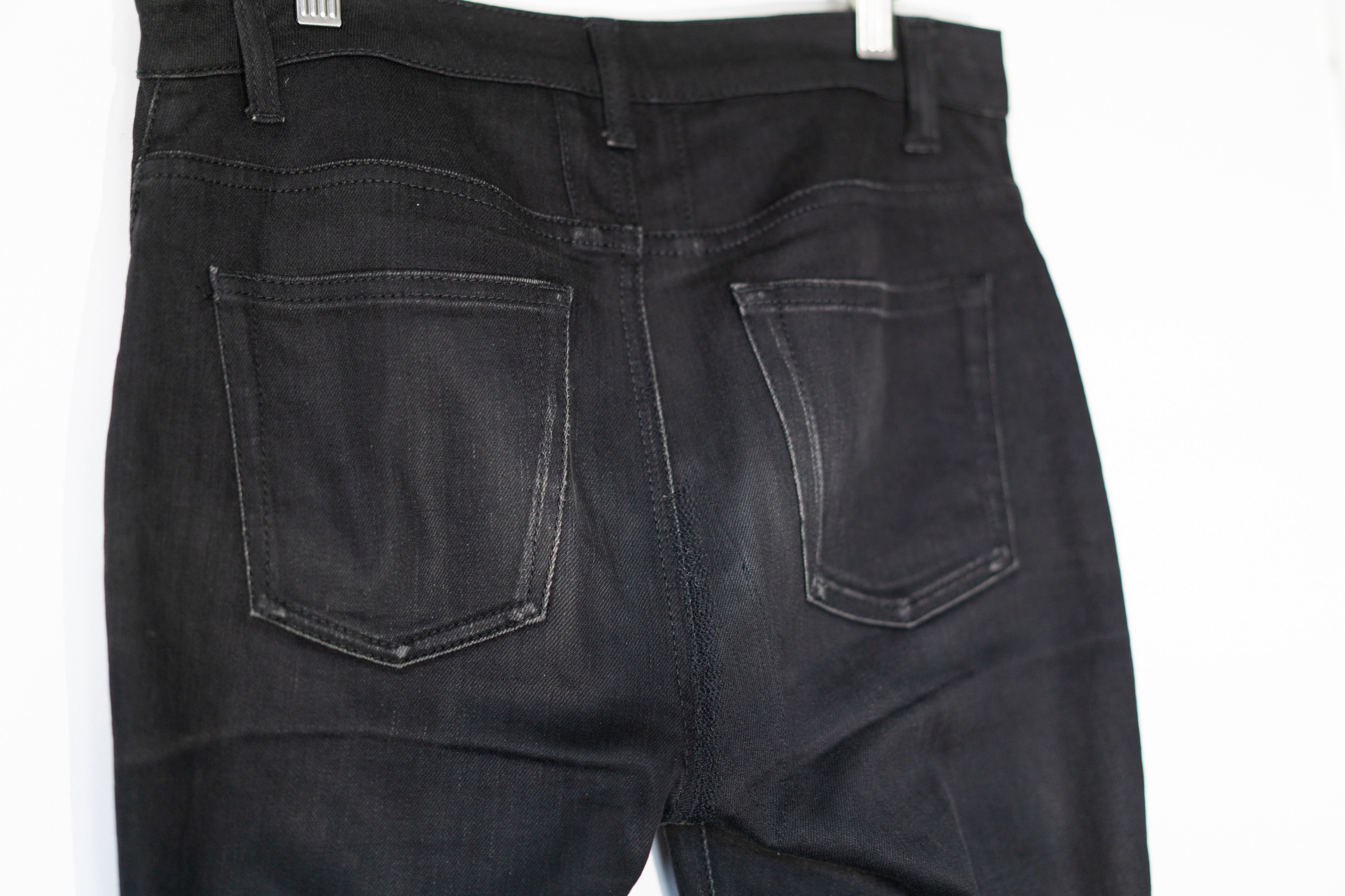 Saint Laurent Paris D04 W SK/HW Skinny Moto Zip Jeans Size 27" / US 4 / IT 40 - 10 Thumbnail