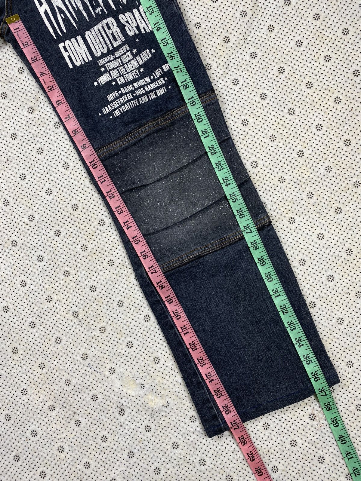 Designer × Hysteric Glamour Stylish Jeans By Hazard Jeans Size 28" / US 6 / IT 42 - 4 Thumbnail