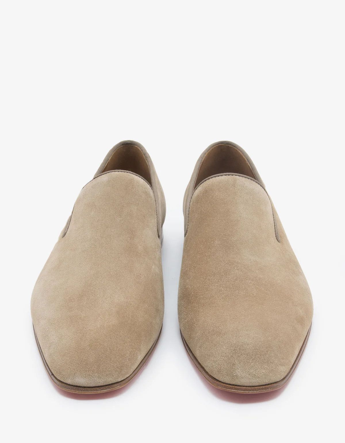 Christian Louboutin o1bcso1str1024 Dandelion Flat in Beige Size US 10 / EU 43 - 3 Thumbnail
