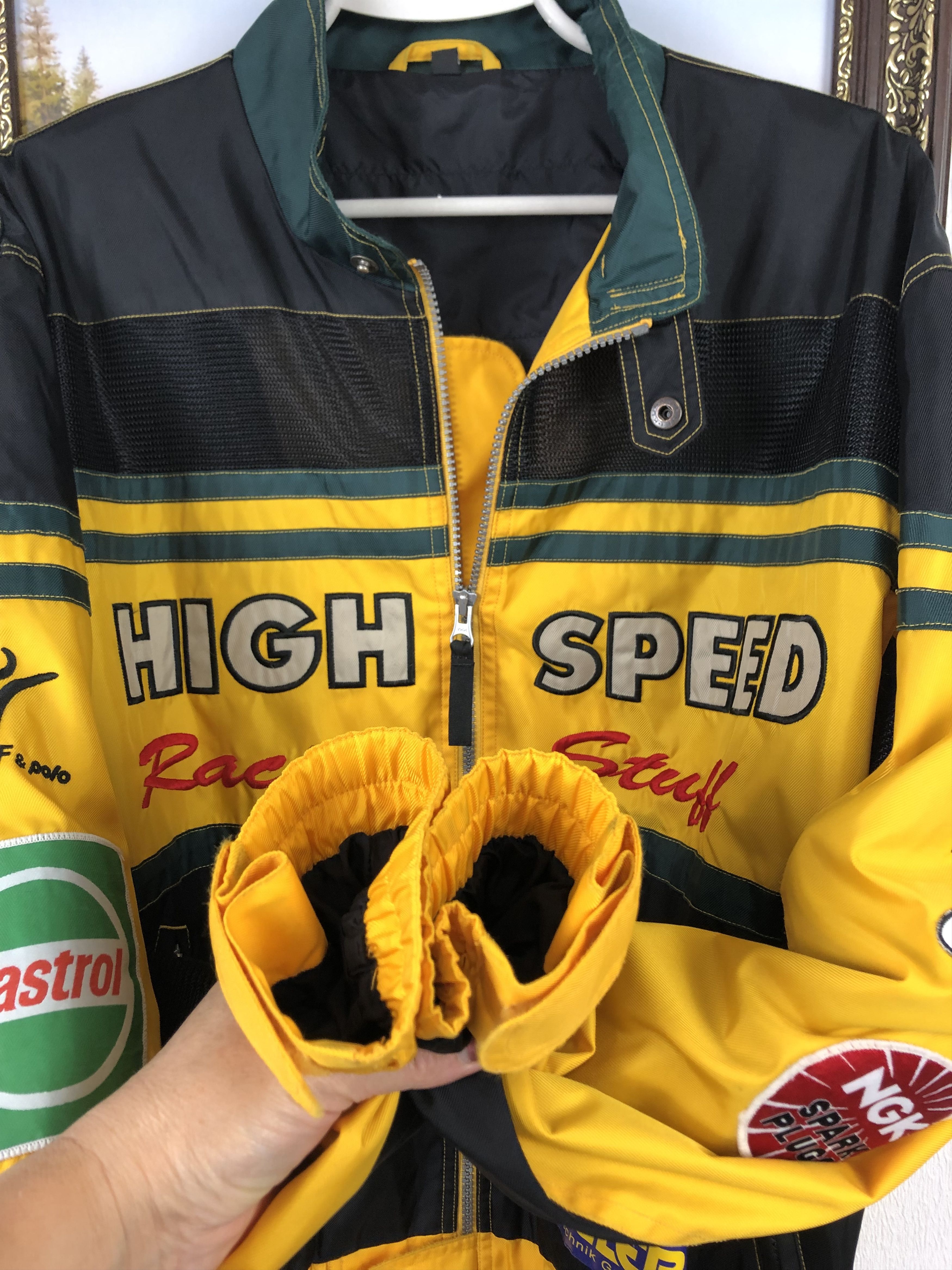 Vintage Vintage High Speed Racing Jacket Rare Hype Ferrari Marlboro Size US M / EU 48-50 / 2 - 12 Thumbnail