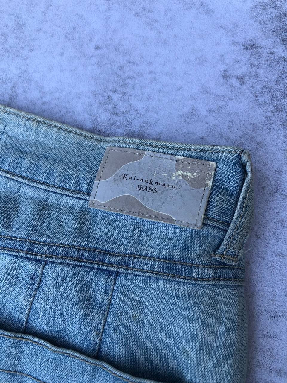 Kai Aakmann Kai-Aakmann Painted Jeans Size US 29 - 12 Thumbnail