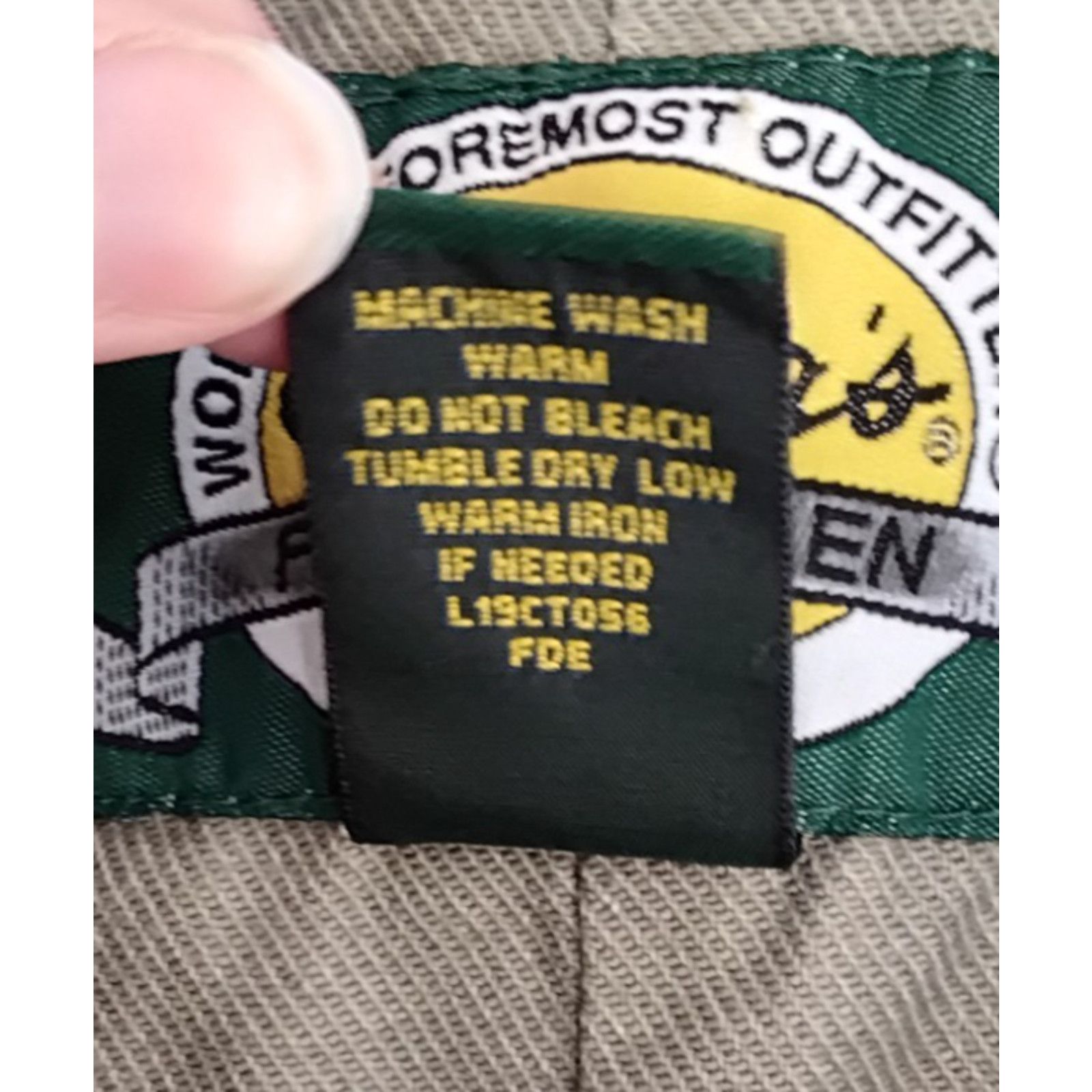 Cabelas Cabela's Chore Jacket Women's 2XL Khaki Corduroy Collar Size XXL / US 16-18 / IT 52-54 - 9 Thumbnail