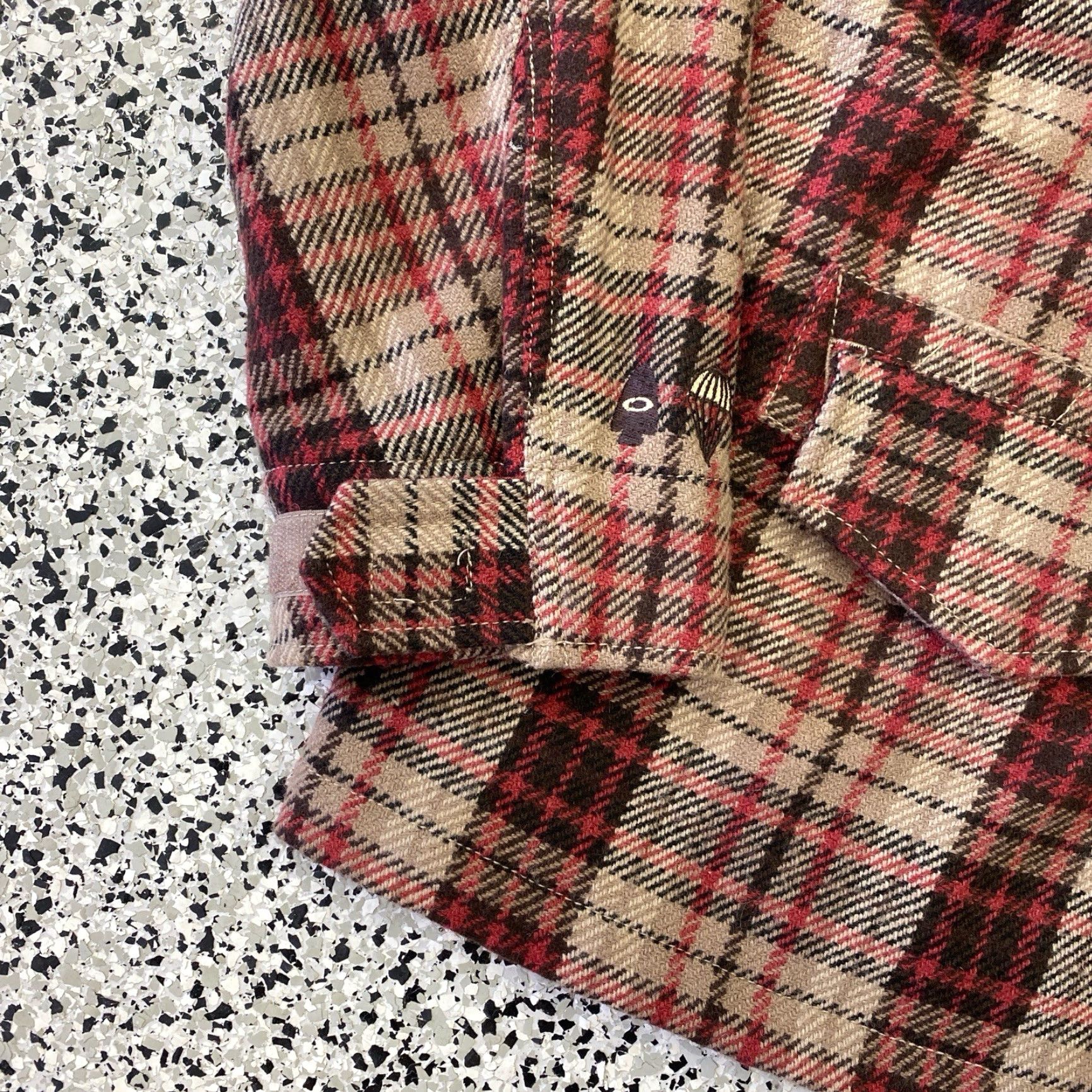 Oakley VINTAGE Oakley M65 Jacket Plaid Red Wool Mens L Army Military Jacket Pockets Size US L / EU 52-54 / 3 - 2 Thumbnail