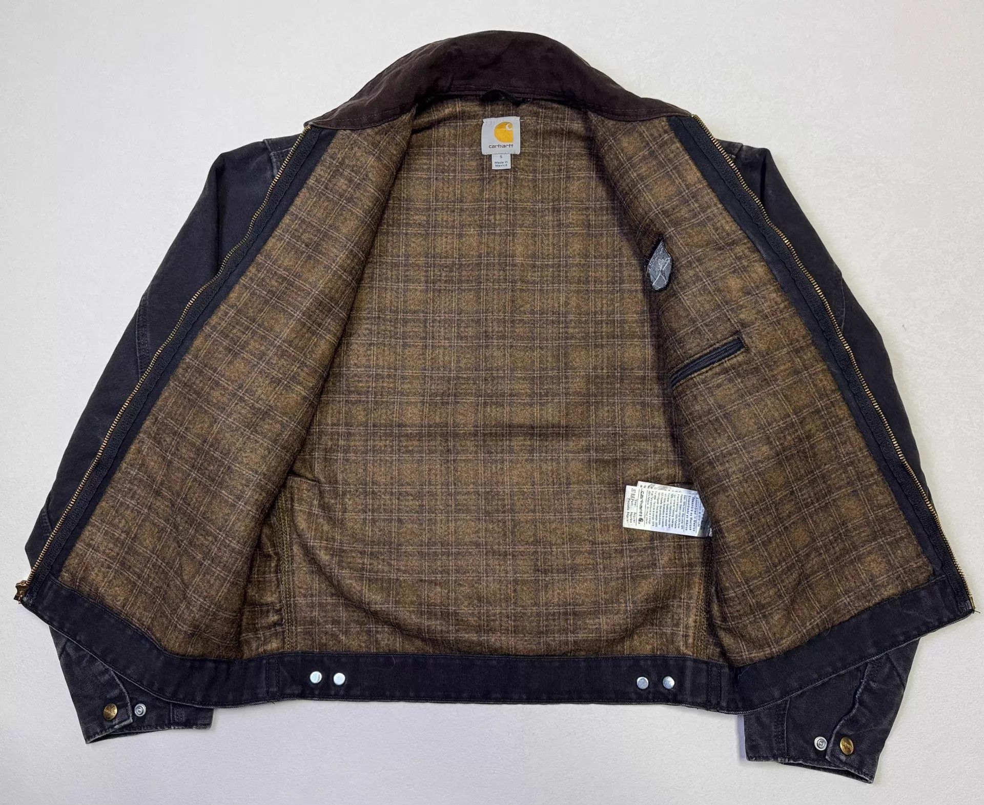 Carhartt Vintage Carhartt J97 Detroit Jacket Black S Size US S / EU 44-46 / 1 - 4 Thumbnail