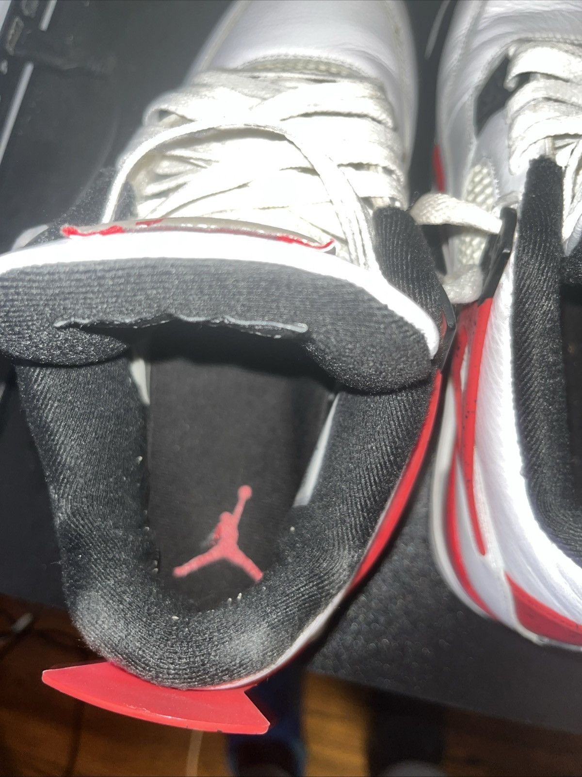 Jordan Brand Jordan 4 Red Cement 2023 Size US 9 / EU 42 - 6 Thumbnail