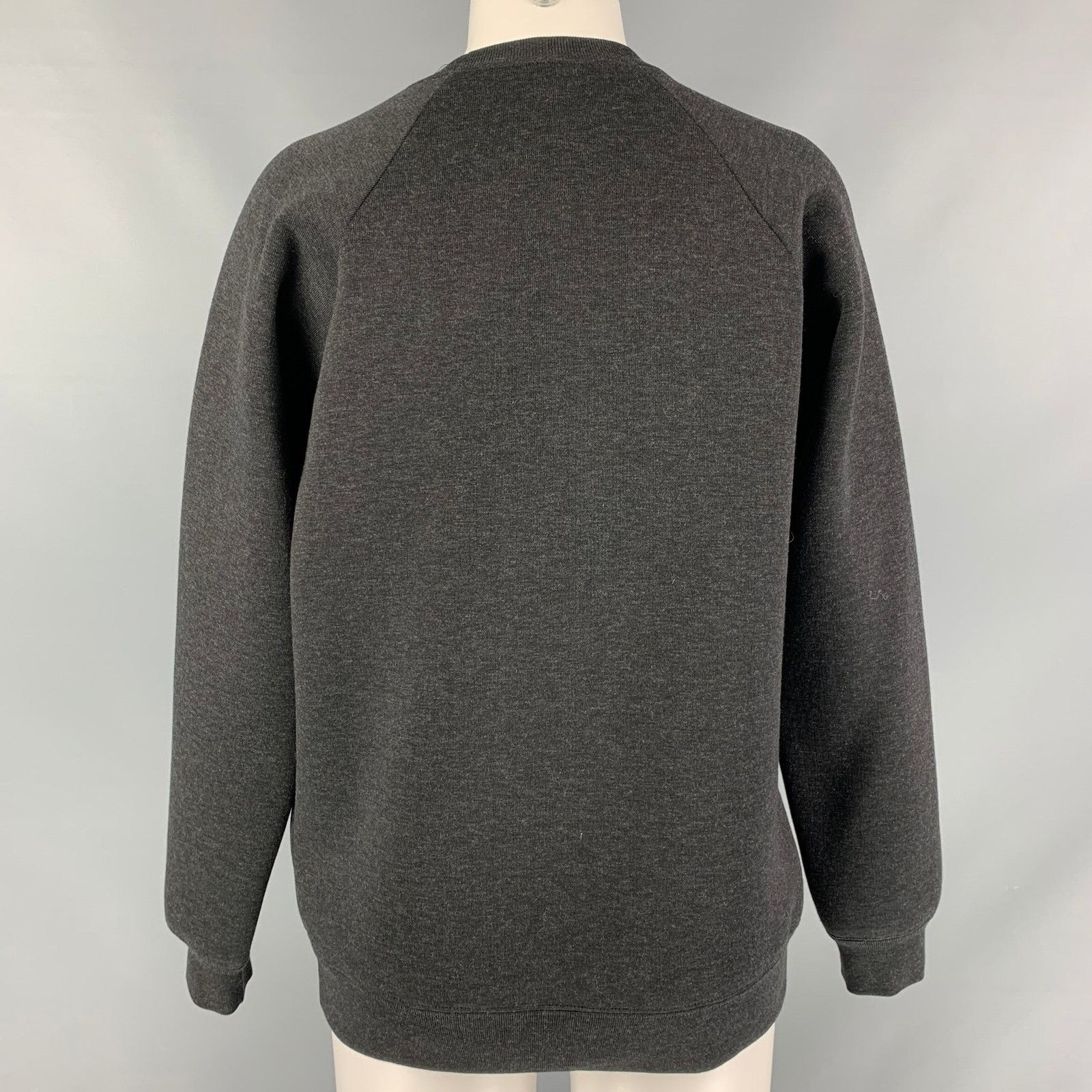 Marc Jacobs Size XS Black Applique Wool Blend Crew-Neck Pullover Size XS / US 0-2 / IT 36-38 - 3 Thumbnail