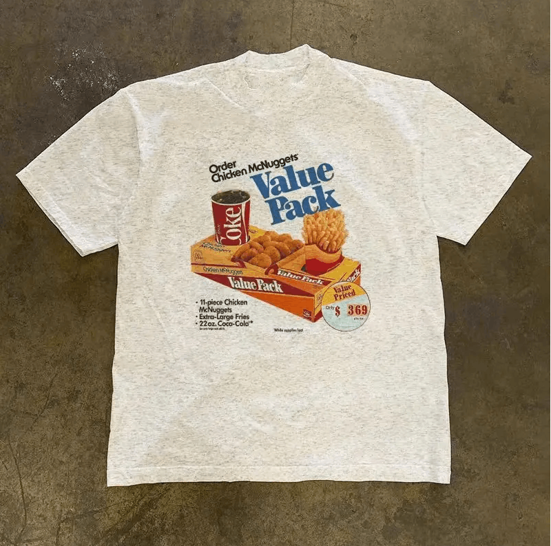 Other Vintage French Fries Cola Print Size US M / EU 48-50 / 2 - 1 Thumbnail