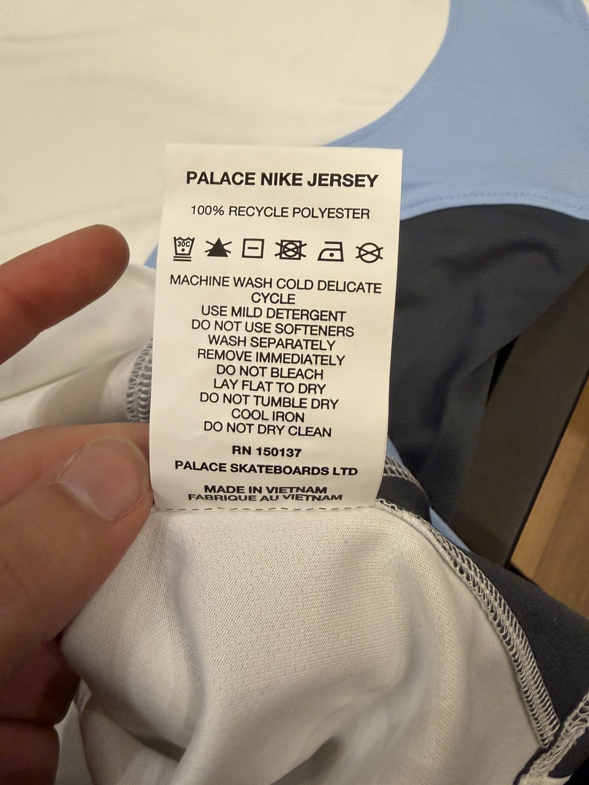 Palace Palace x Nike DriFit Jersey - White Size US S / EU 44-46 / 1 - 5 Thumbnail