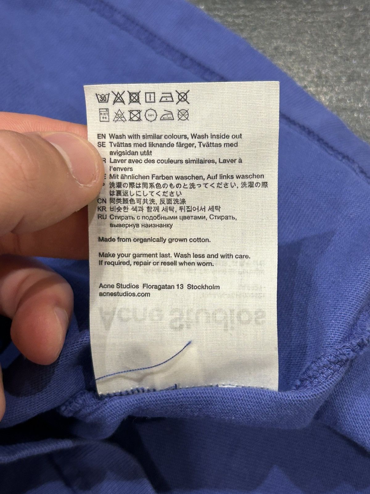 Acne Studios Acne Studios Tape LS Shirt Size US L / EU 52-54 / 3 - 5 Thumbnail