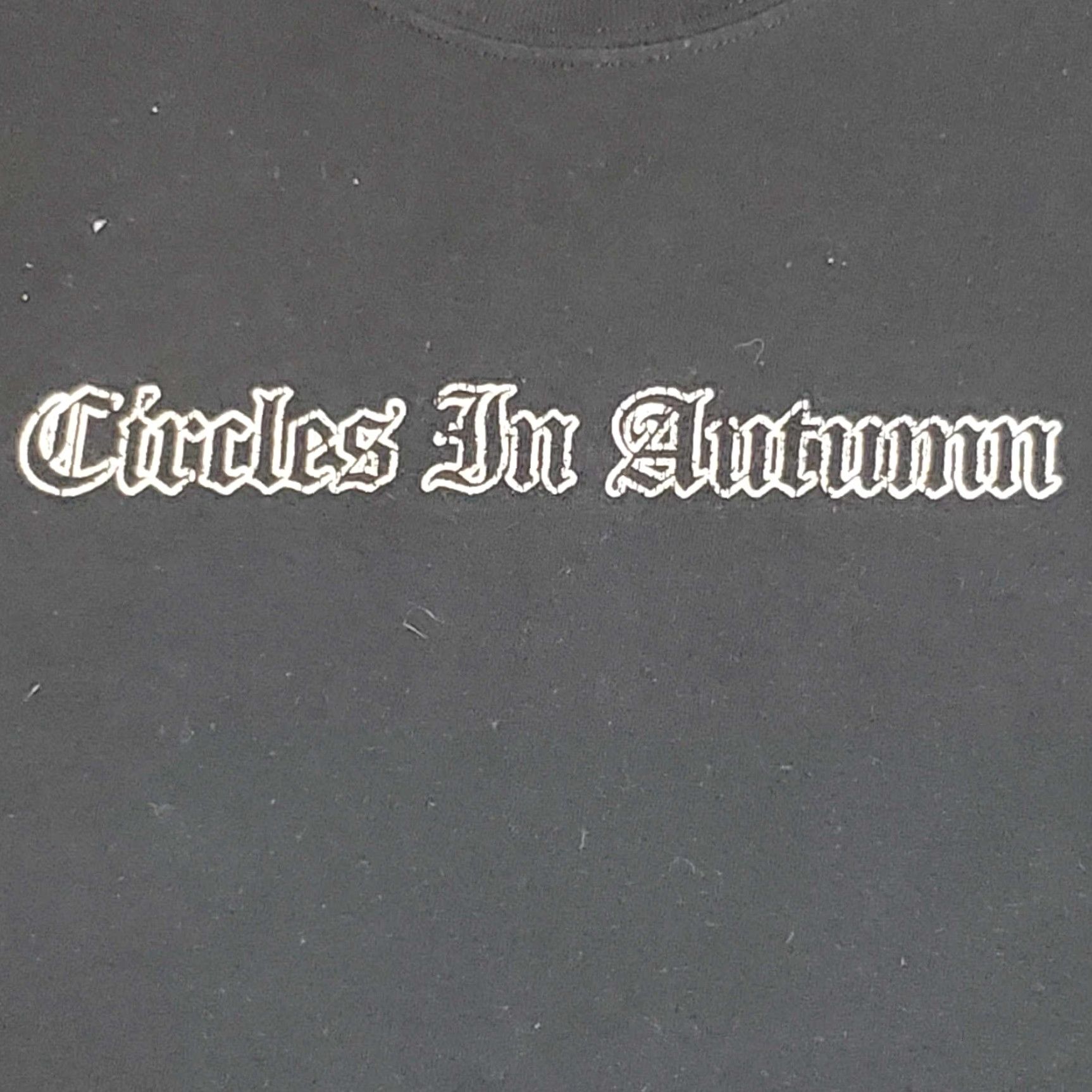 Gildan VINTAGE Gildan Band T-Shirt Mens XL Black Circles In Autumn Myrtle Beach Y2K RARE Size US XL / EU 56 / 4 - 3 Thumbnail
