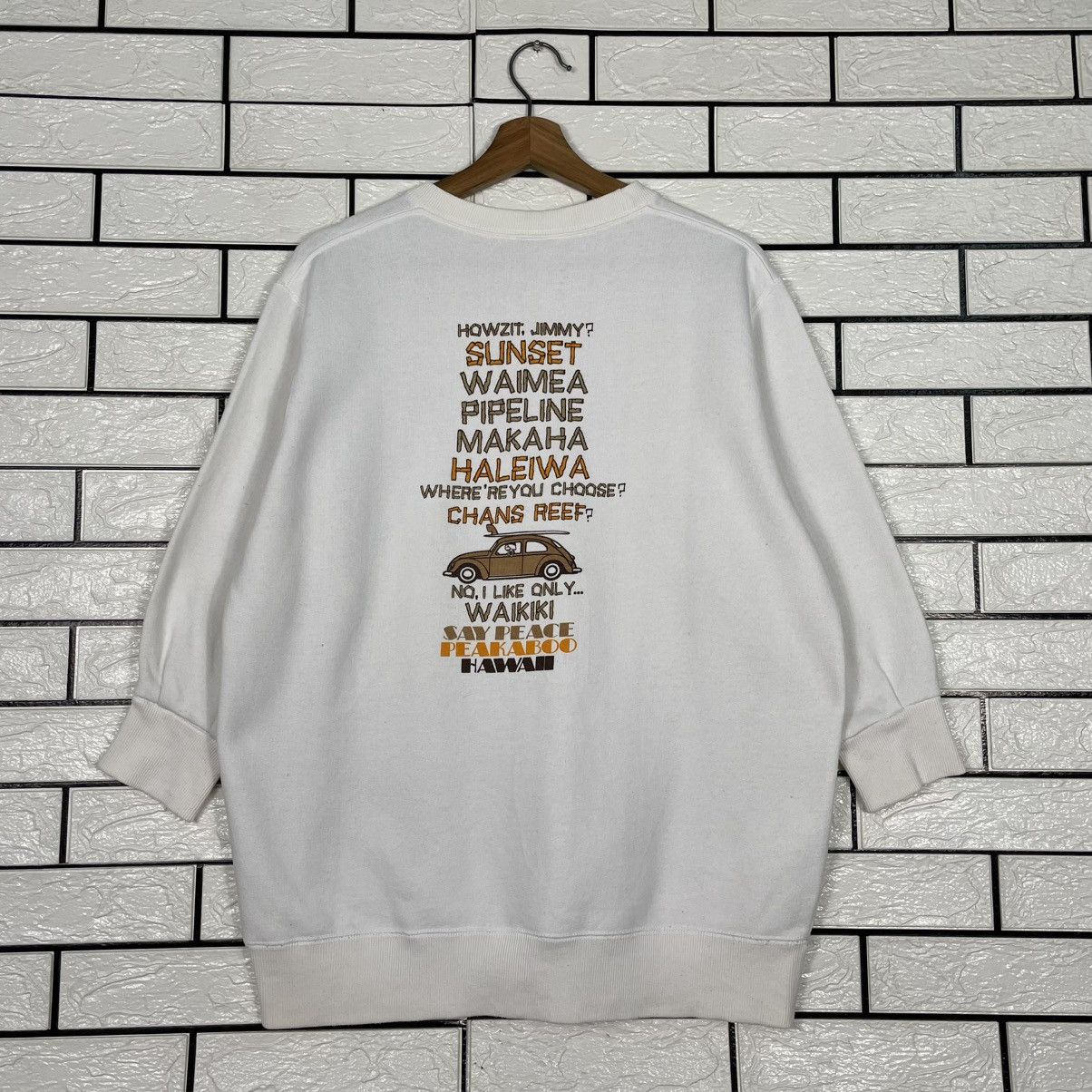 Japanese Brand Peakaboo Hawaii Sweatshirt Size M / US 6-8 / IT 42-44 - 7 Thumbnail