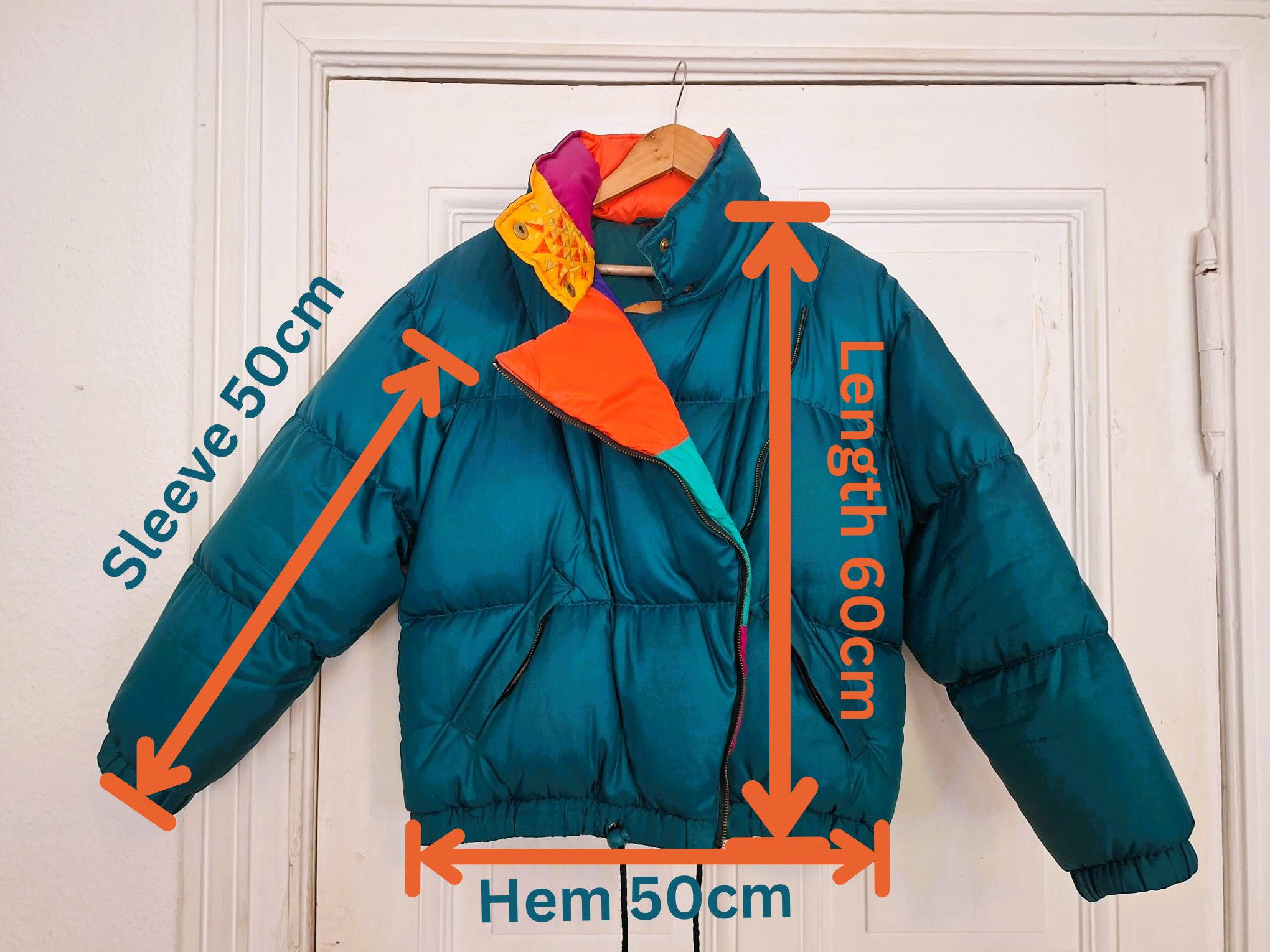 Other Vintage HCC Nature Liberty Geneva Ski Jacket Size M / US 6-8 / IT 42-44 - 5 Thumbnail