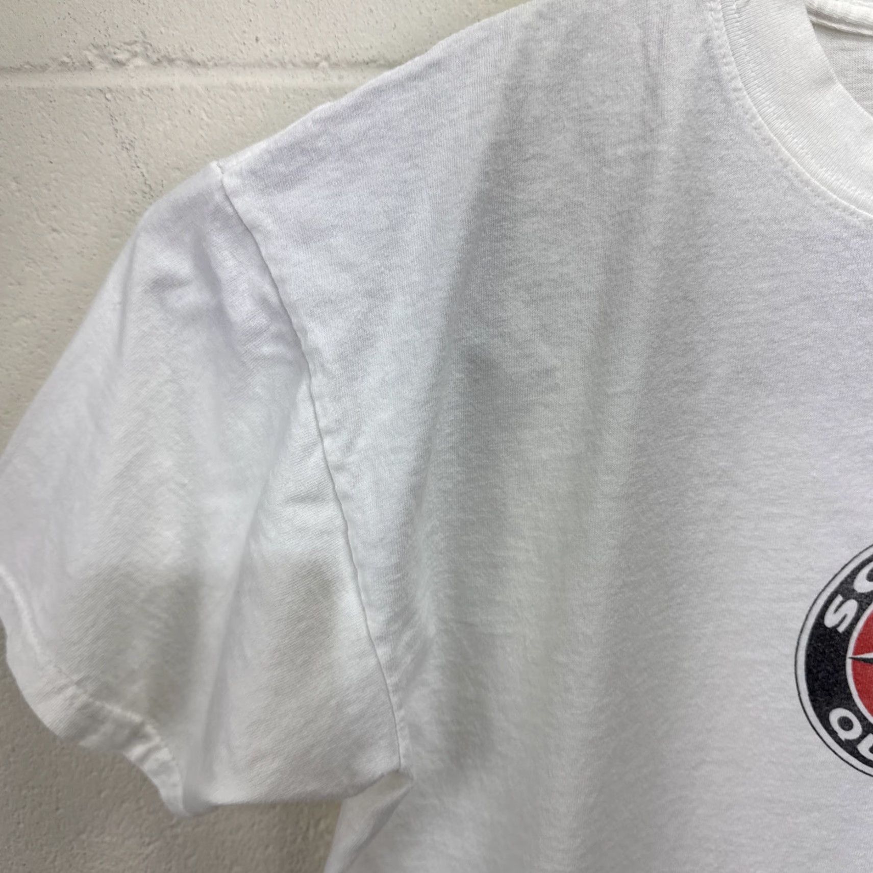 Logo 7 SCHWINN T-Shirt Adult Large White Graphic Print Cycling Logo Crew Neck Mens/Womens Size US L / EU 52-54 / 3 - 4 Thumbnail