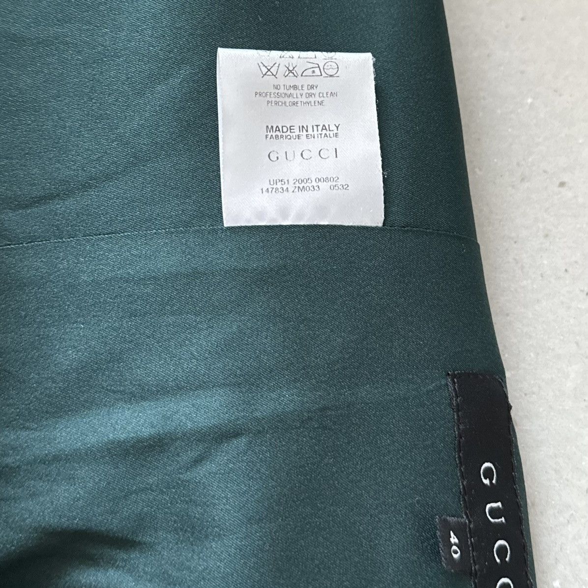 Gucci Runway Tom Ford for Gucci FALL 2004 jacket Size S / US 4 / IT 40 - 6 Thumbnail