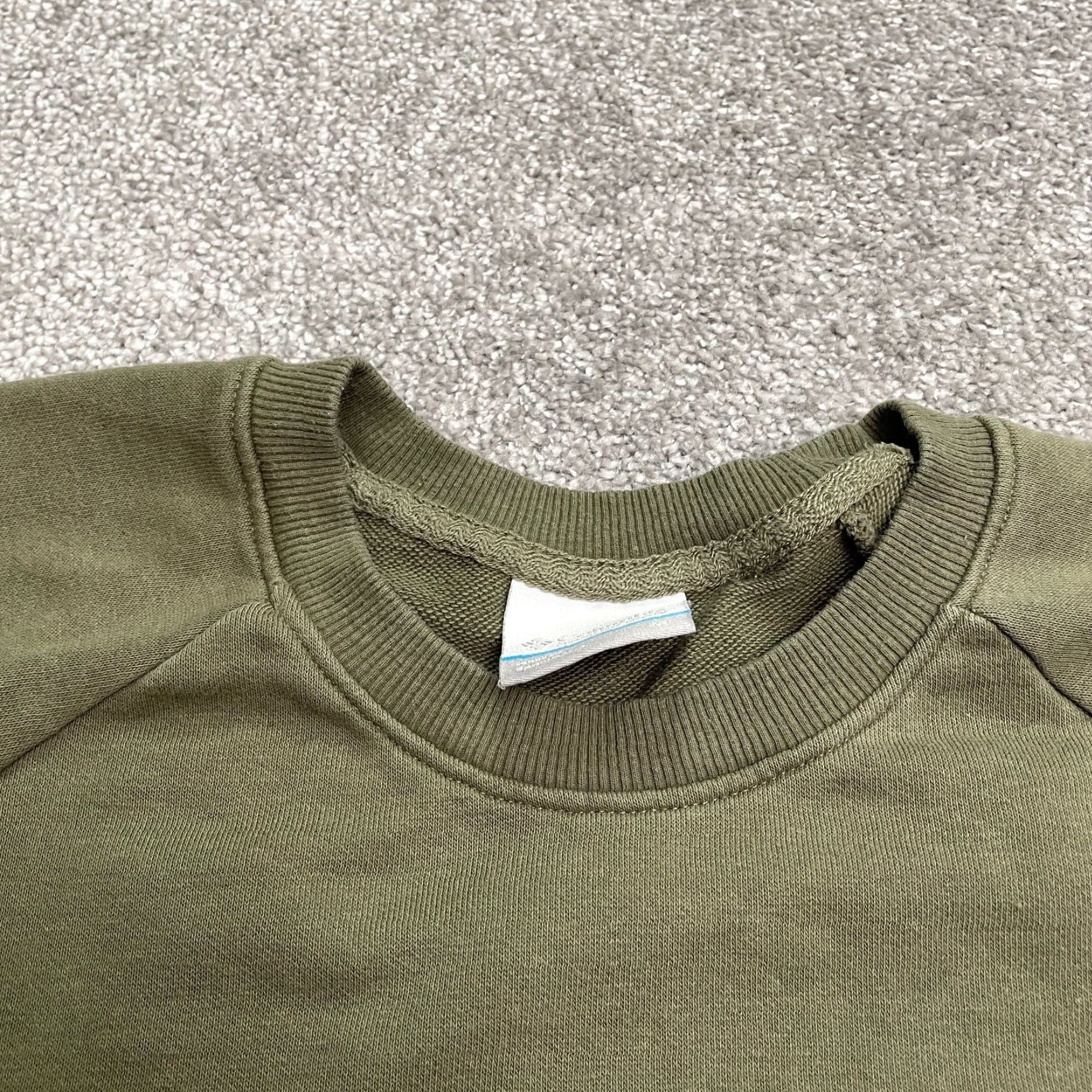 Vintage Columbia Sweatshirt Mens Medium Green Crew Neck Pullover Raglan Long Sleeve All Seasons Fleece Casual Outdoor Size US M / EU 48-50 / 2 - 4 Thumbnail