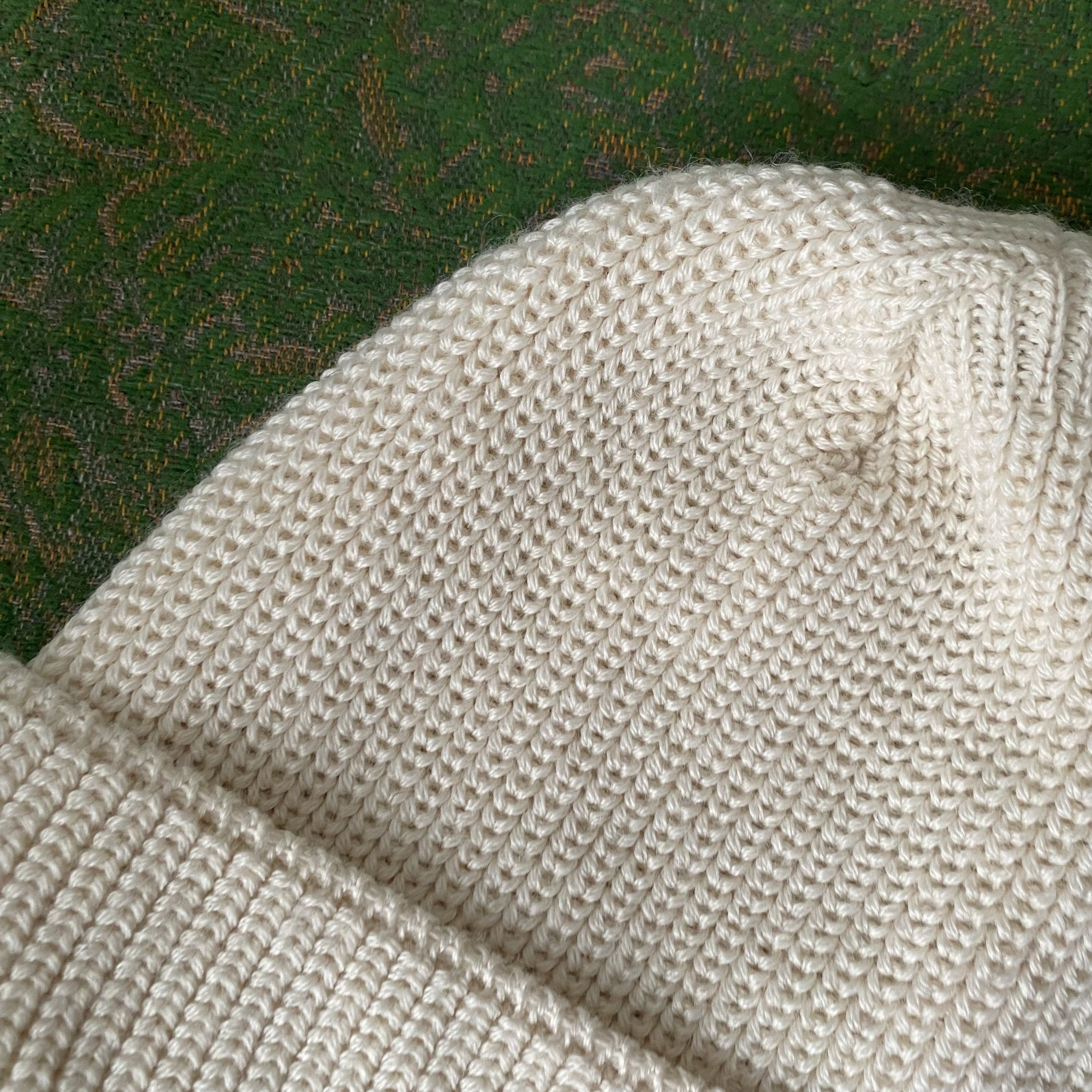 Kappa Vintage 90s Kappa Rib Beanie Hat Wool Y2K Umbro Nike Size ONE SIZE - 3 Thumbnail