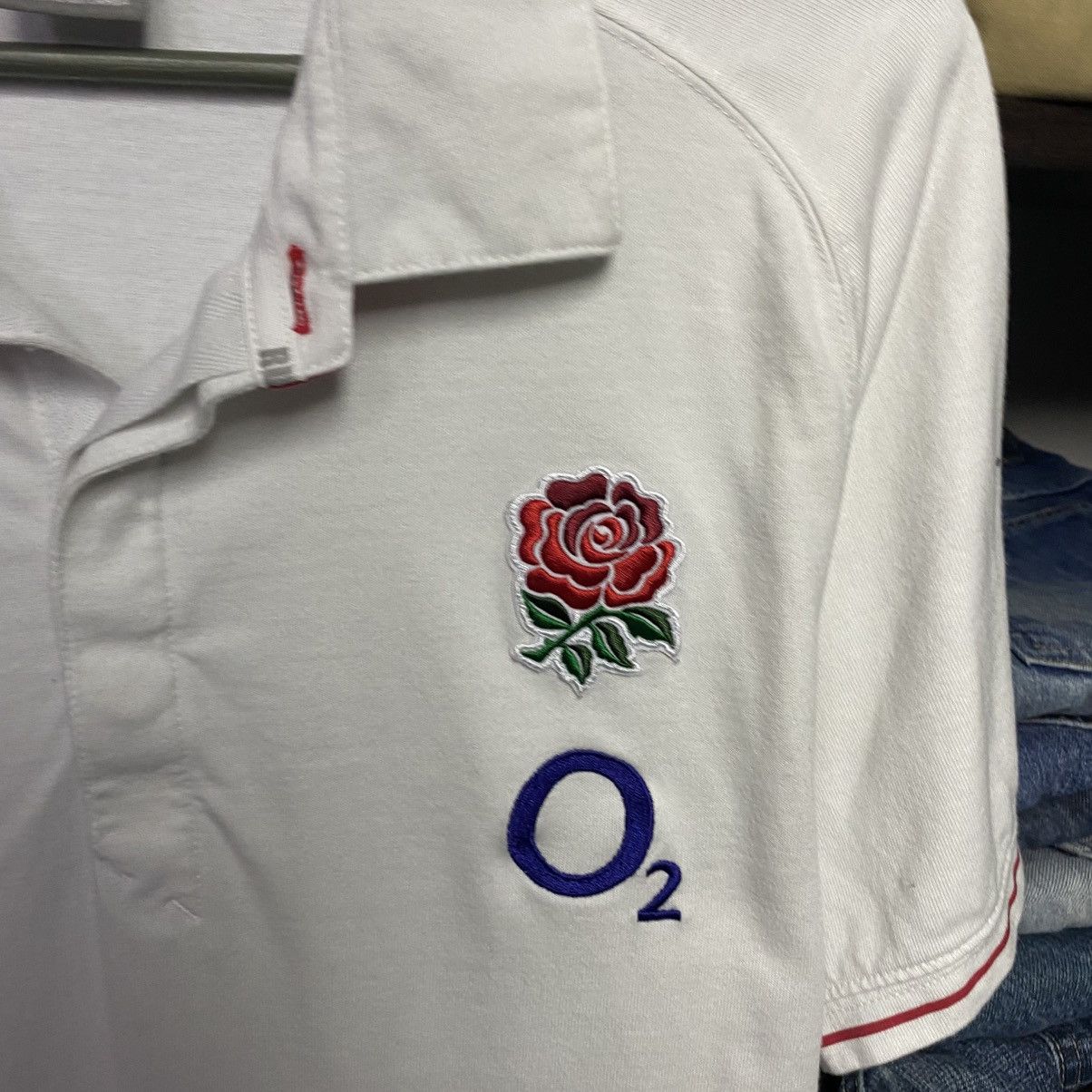 Nike Vintage Nike England Rugby O2 sport 2000’s polo size S Size US S / EU 44-46 / 1 - 4 Thumbnail