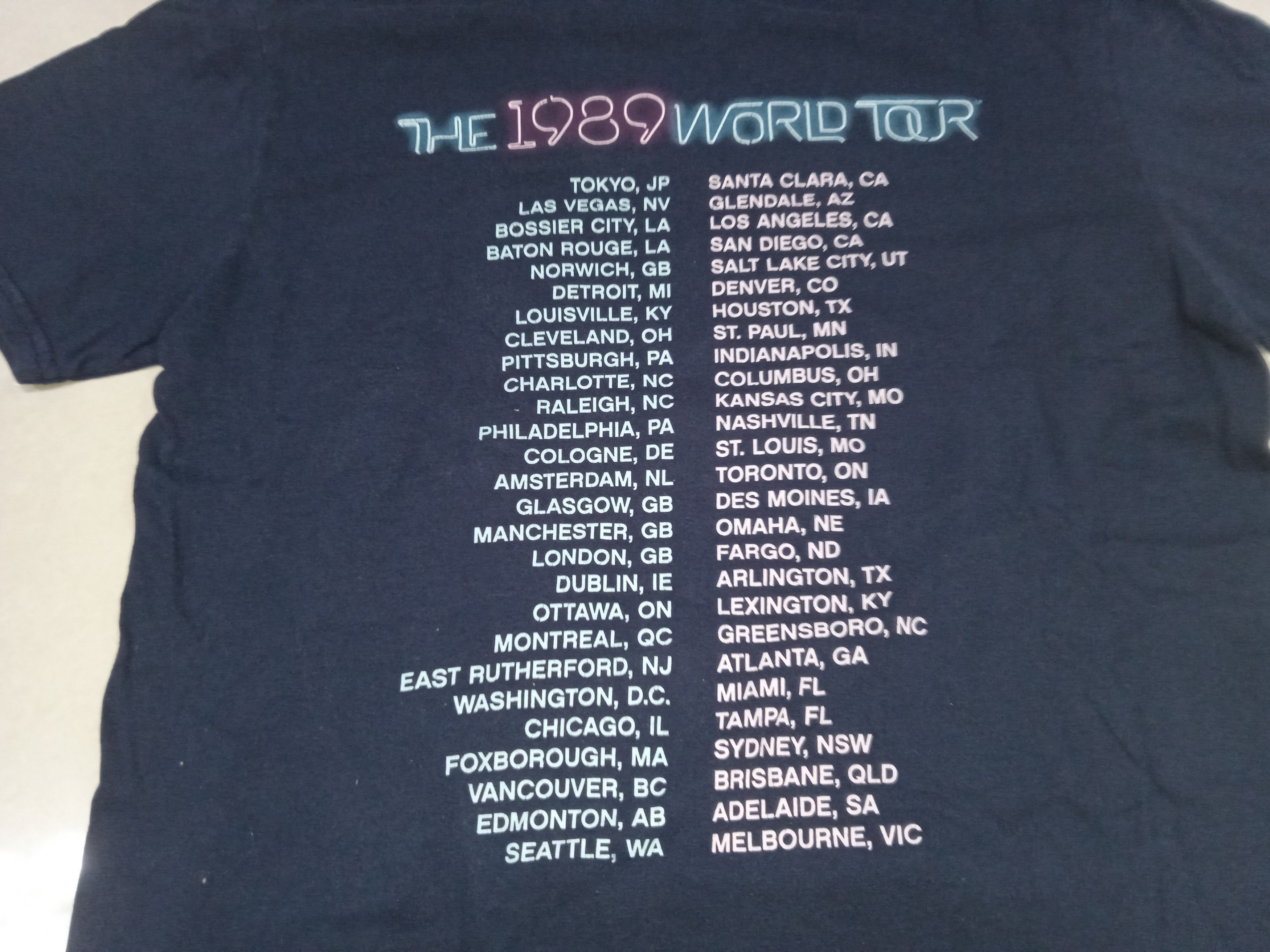 Other Taylor Swift 1989 Tour T Shirt Size US M / EU 48-50 / 2 - 7 Thumbnail