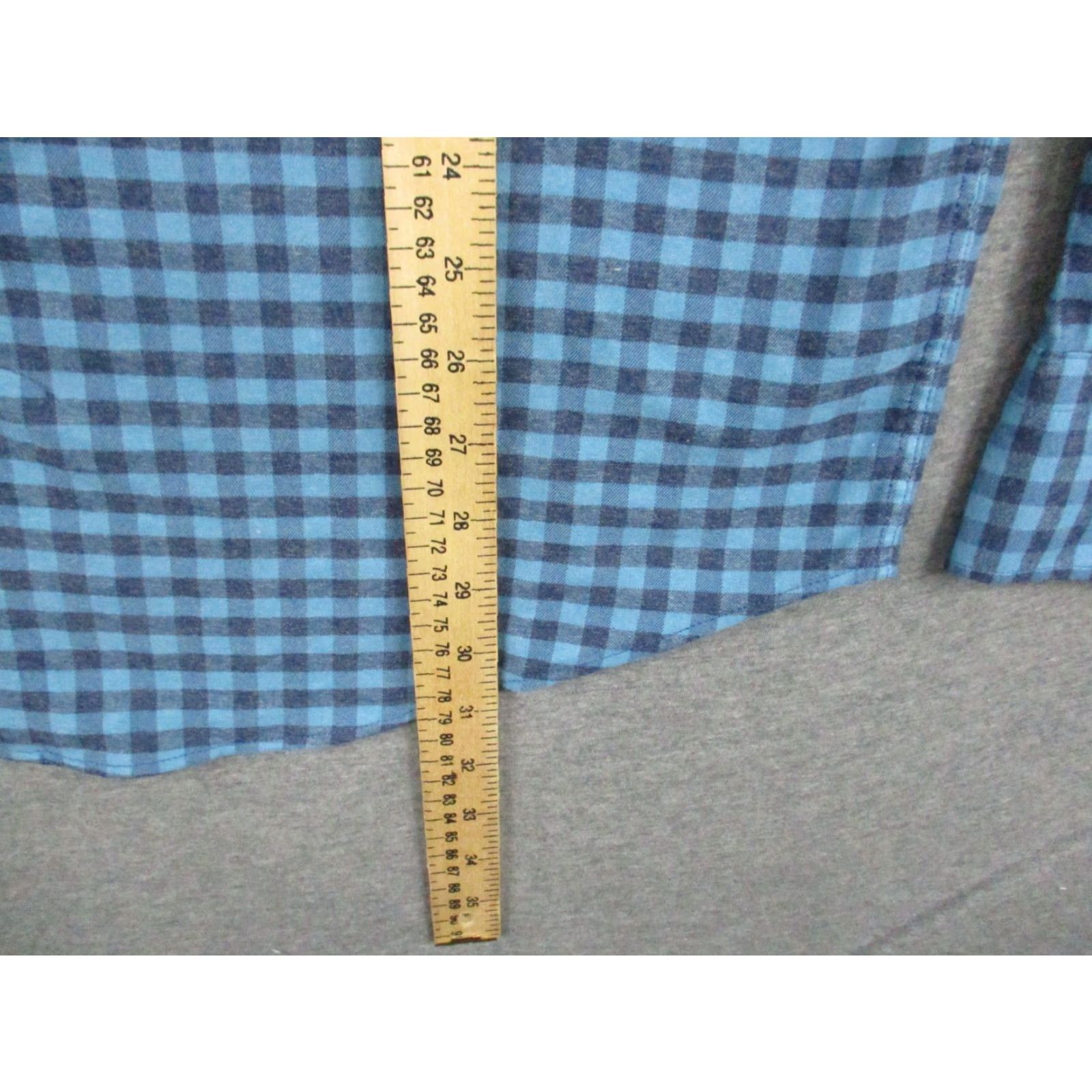 Peter Millar Peter Millar Crown Sport Shirt Large Mens Button-Down Sleeve Stretch Blue Plaid Check - Classic Fit Size US L / EU 52-54 / 3 - 5 Thumbnail