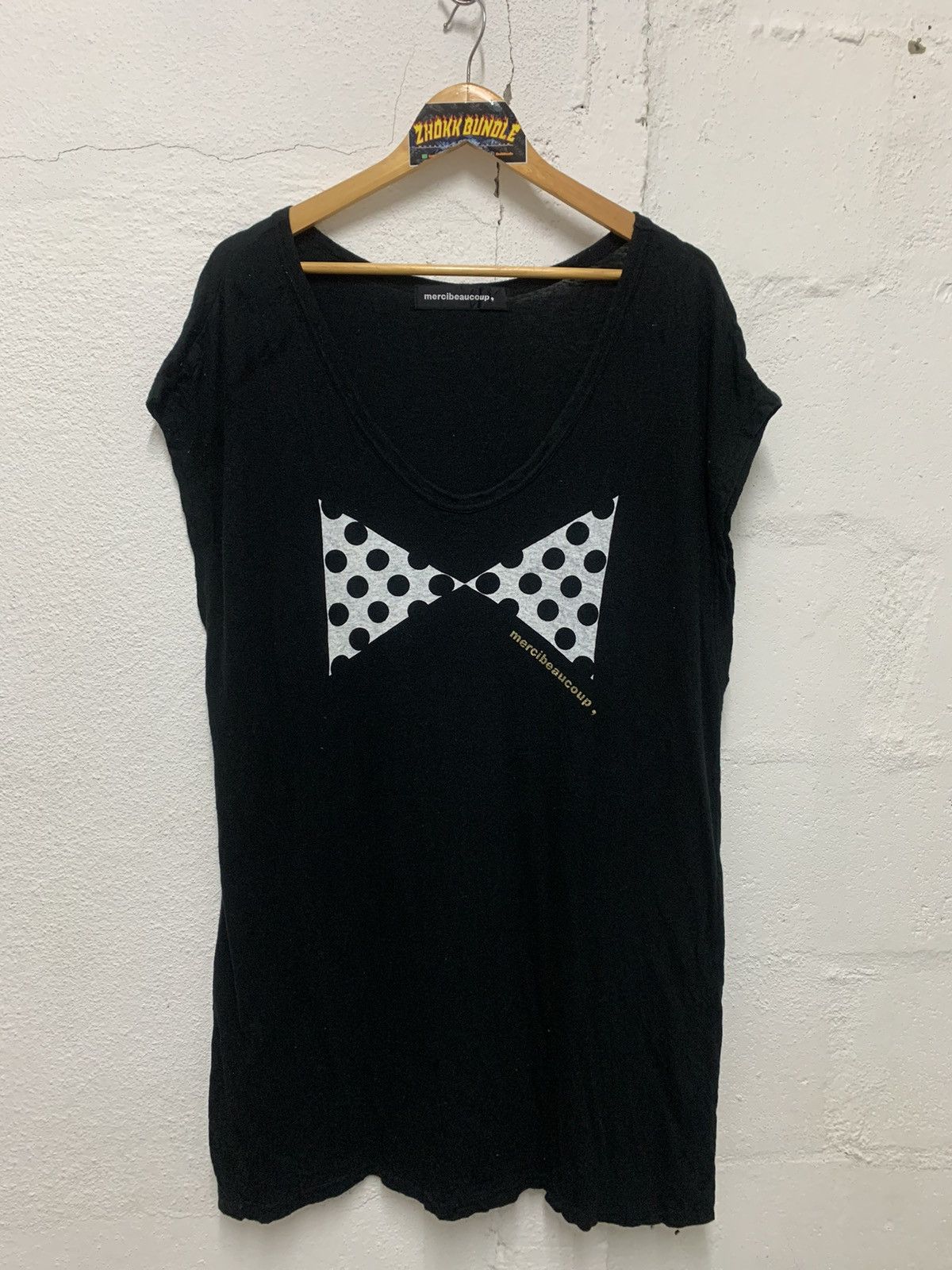 image of Issey Miyake x Mercibeaucoup Vintage Mercibeaucop Blouse in Black, Women's (Size Large)