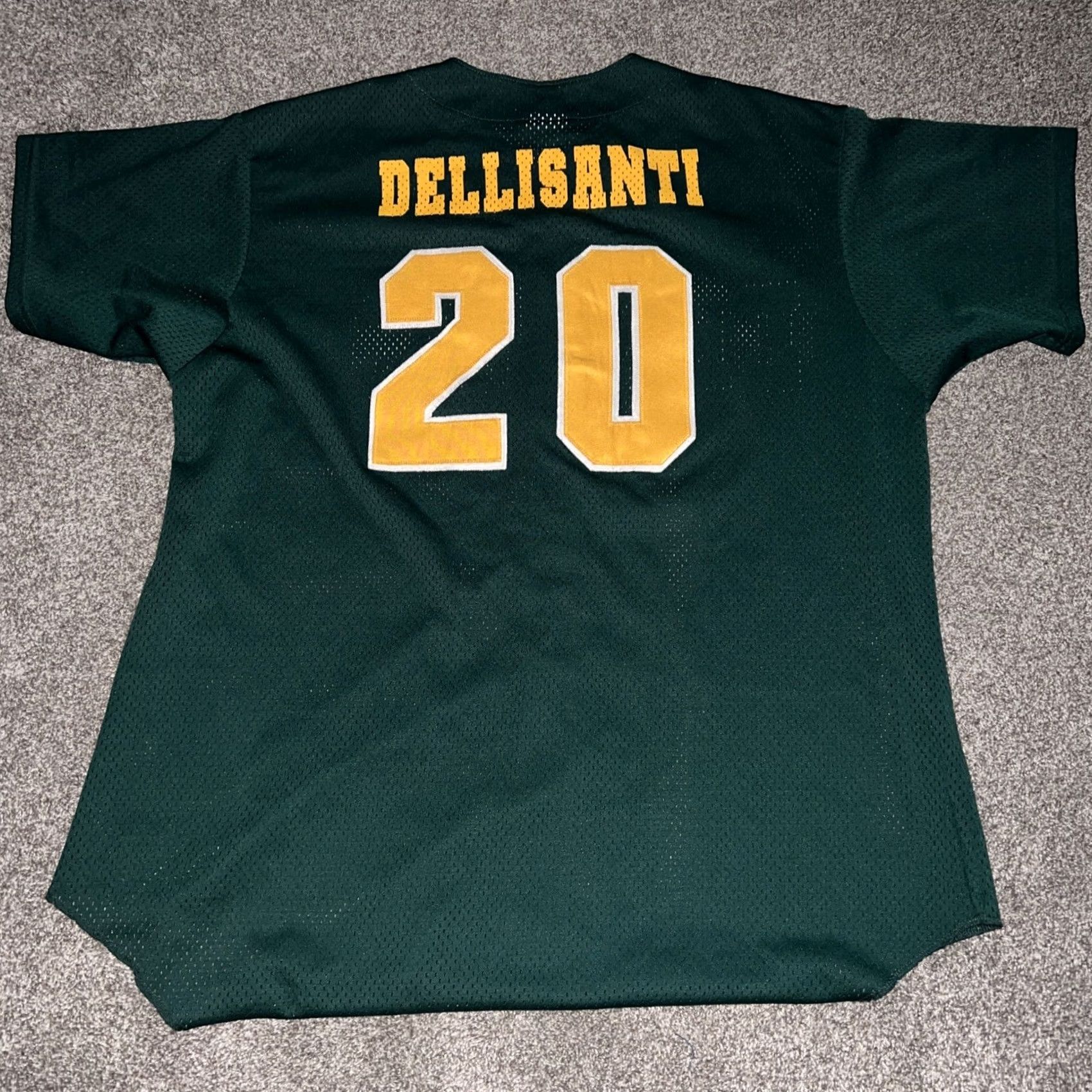 Vintage VTG Don Alleson Athletic Green Demons Jersey Mens XXL Green Demons Activewear Shirts Mens 2XL Size US XXL / EU 58 / 5 - 4 Thumbnail