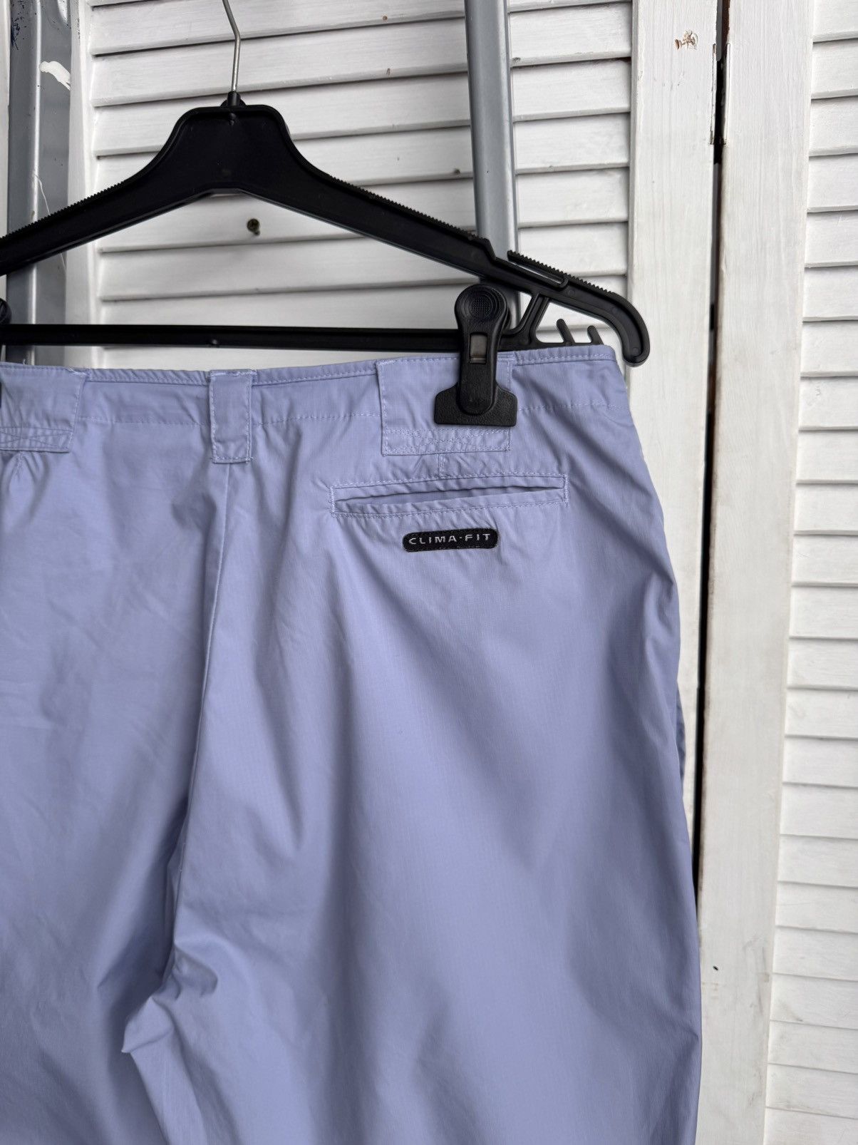 Nike Vintage Nike Clima-Fit Zip Off Tech Pants Nylon Light Blue Size US 30 / EU 46 - 11 Thumbnail