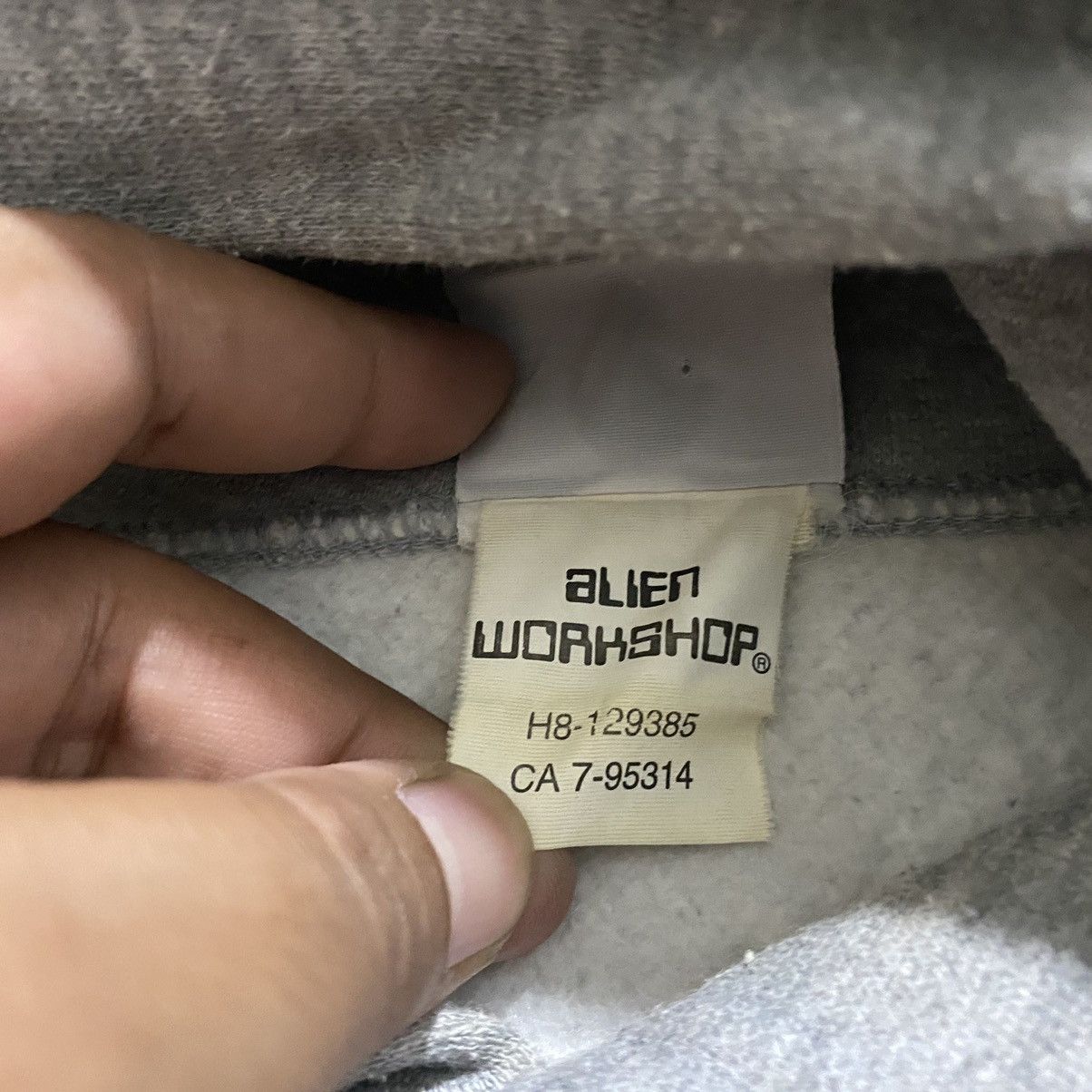 Alien Workshop Vtg ALIEN WORKSHOP Embroidery hoodie Reverse weave Jacket Size US M / EU 48-50 / 2 - 7 Thumbnail