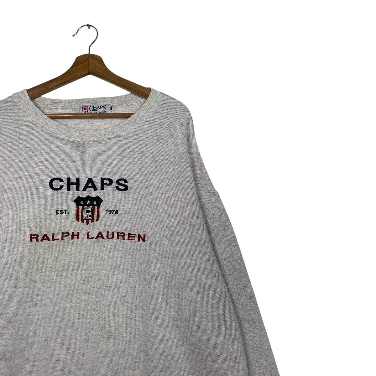 Chaps Ralph Lauren Vintage Chaps Ralph Lauren Big Logo Crewneck Sweatshirt Size US L / EU 52-54 / 3 - 5 Thumbnail