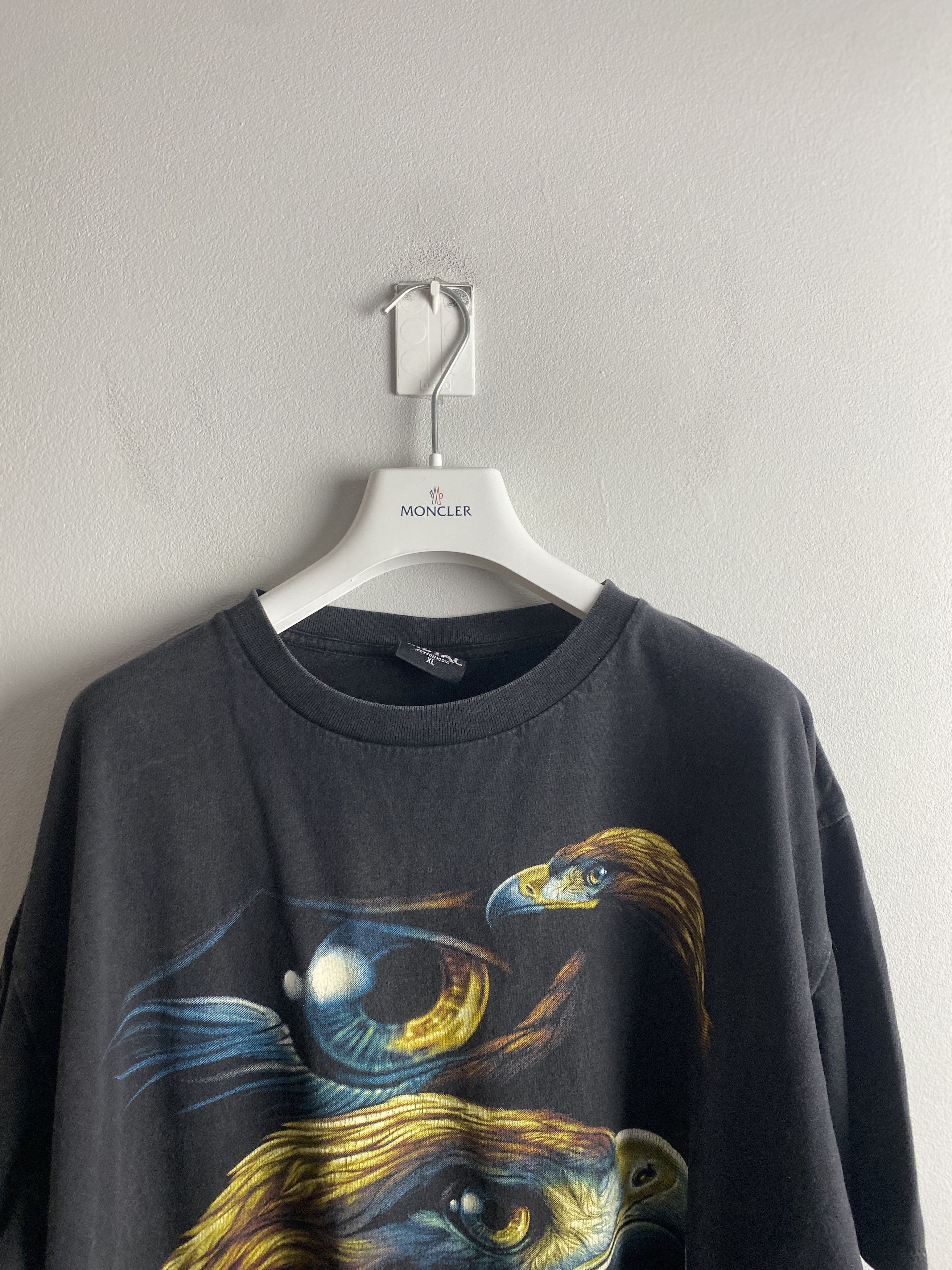 Vintage Vintage eagle printed t-shirt tee opium avant garde Size US XL / EU 56 / 4 - 2 Thumbnail