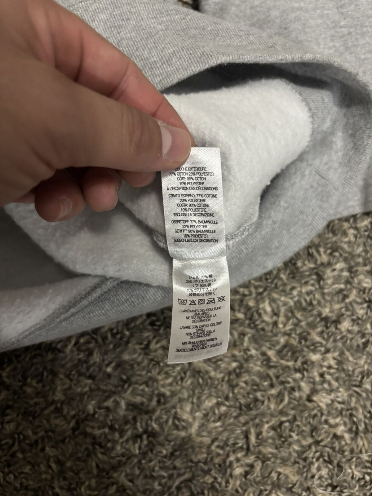 Supreme Supreme Box Logo Crewneck Size US XXL / EU 58 / 5 - 7 Thumbnail