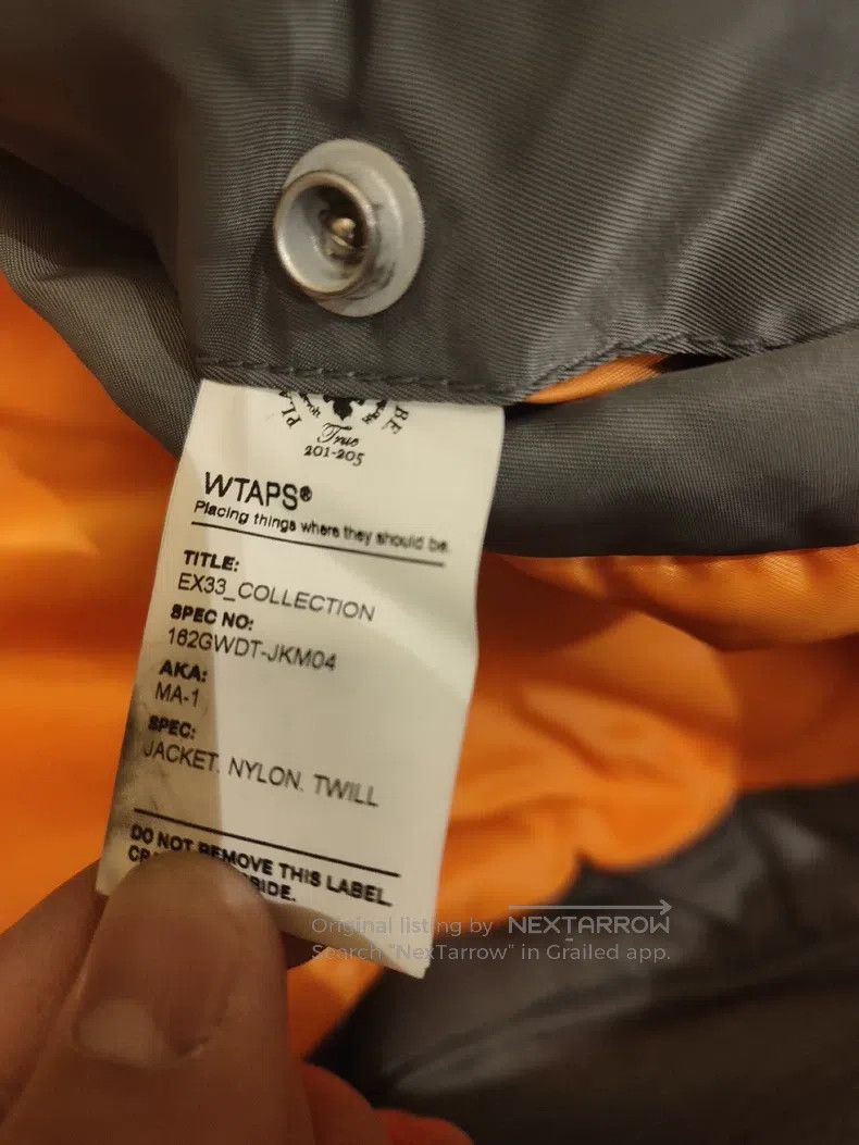 Wtaps Wtaps Target Heart Map Air Force Cotton Jacket Size US XL / EU 56 / 4 - 5 Thumbnail