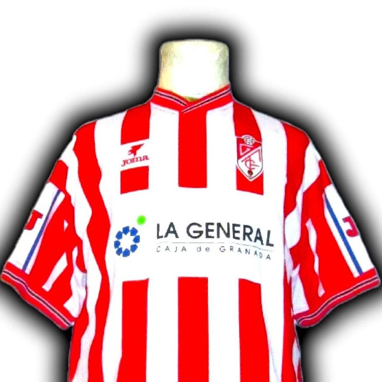 Joma CF Granada 1999 2000 2001 Home Rare Shirt Jersey Joma Size US XL / EU 56 / 4 - 1 Thumbnail