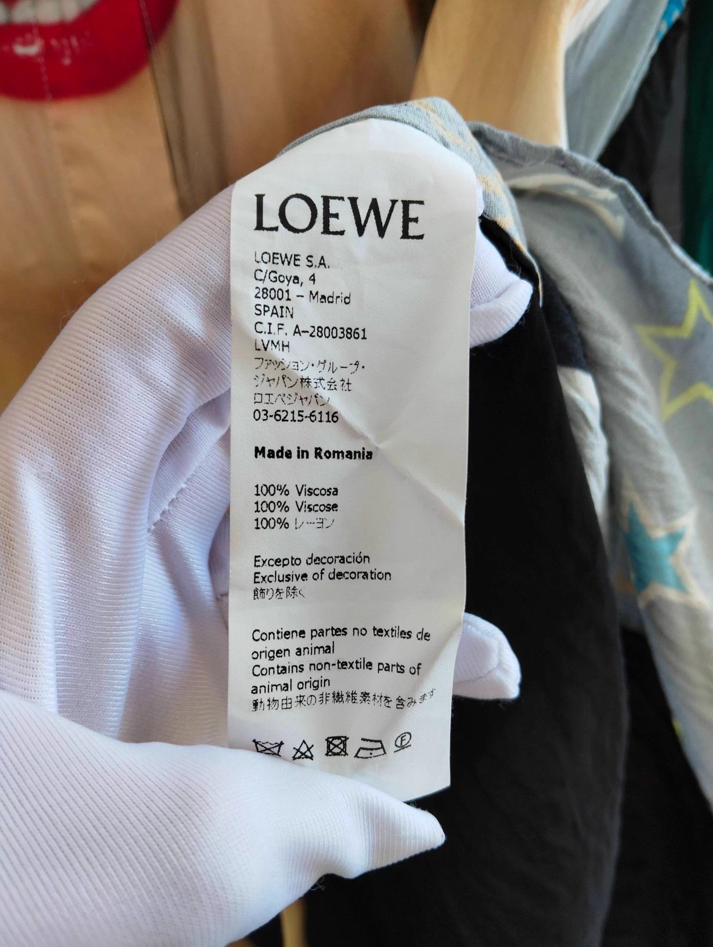Loewe LOEWE Character Print Button Shirt Size 38 Size XS / US 0-2 / IT 36-38 - 5 Thumbnail