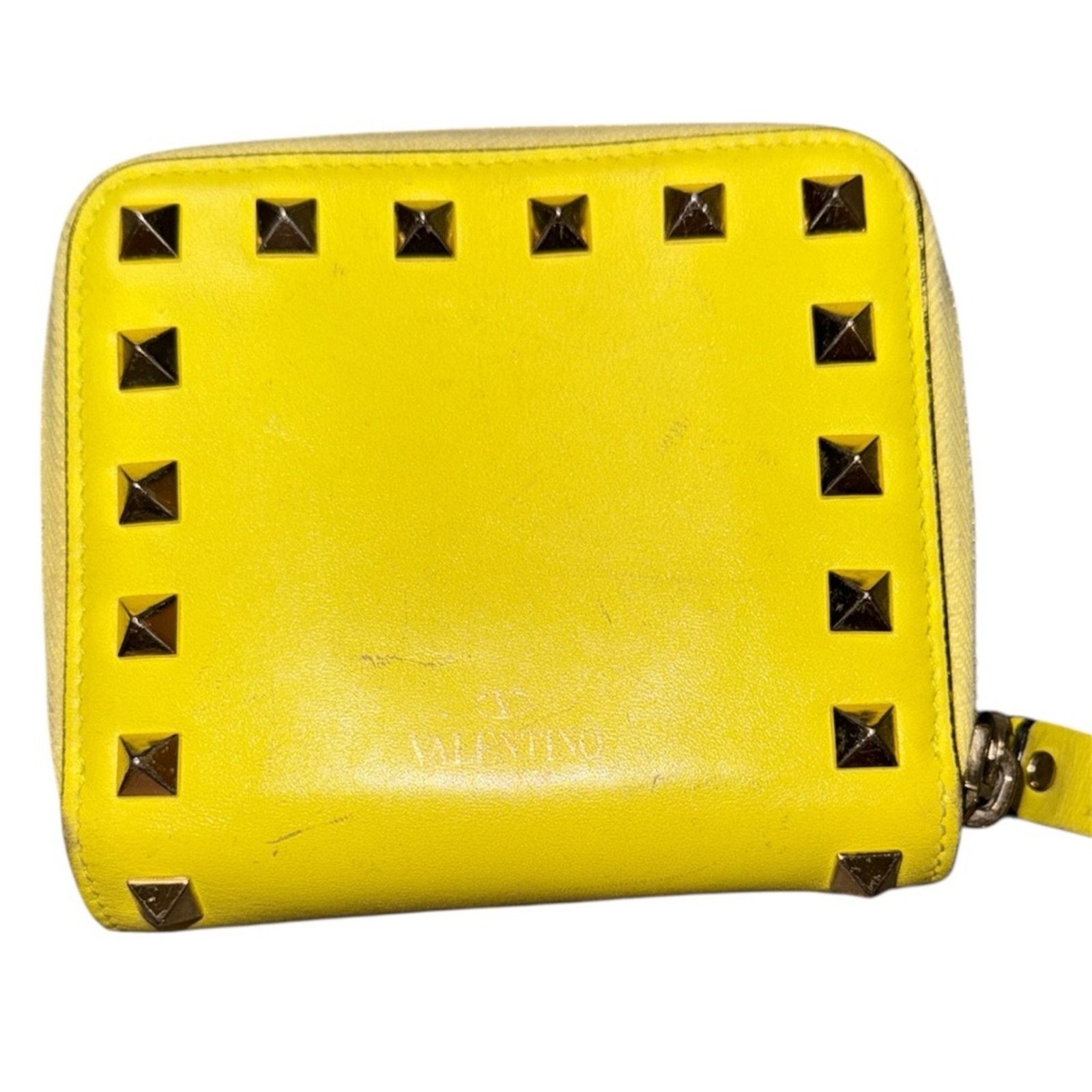 Valentino Valentino Yellow Studded Wallet Size ONE SIZE - 1 Thumbnail