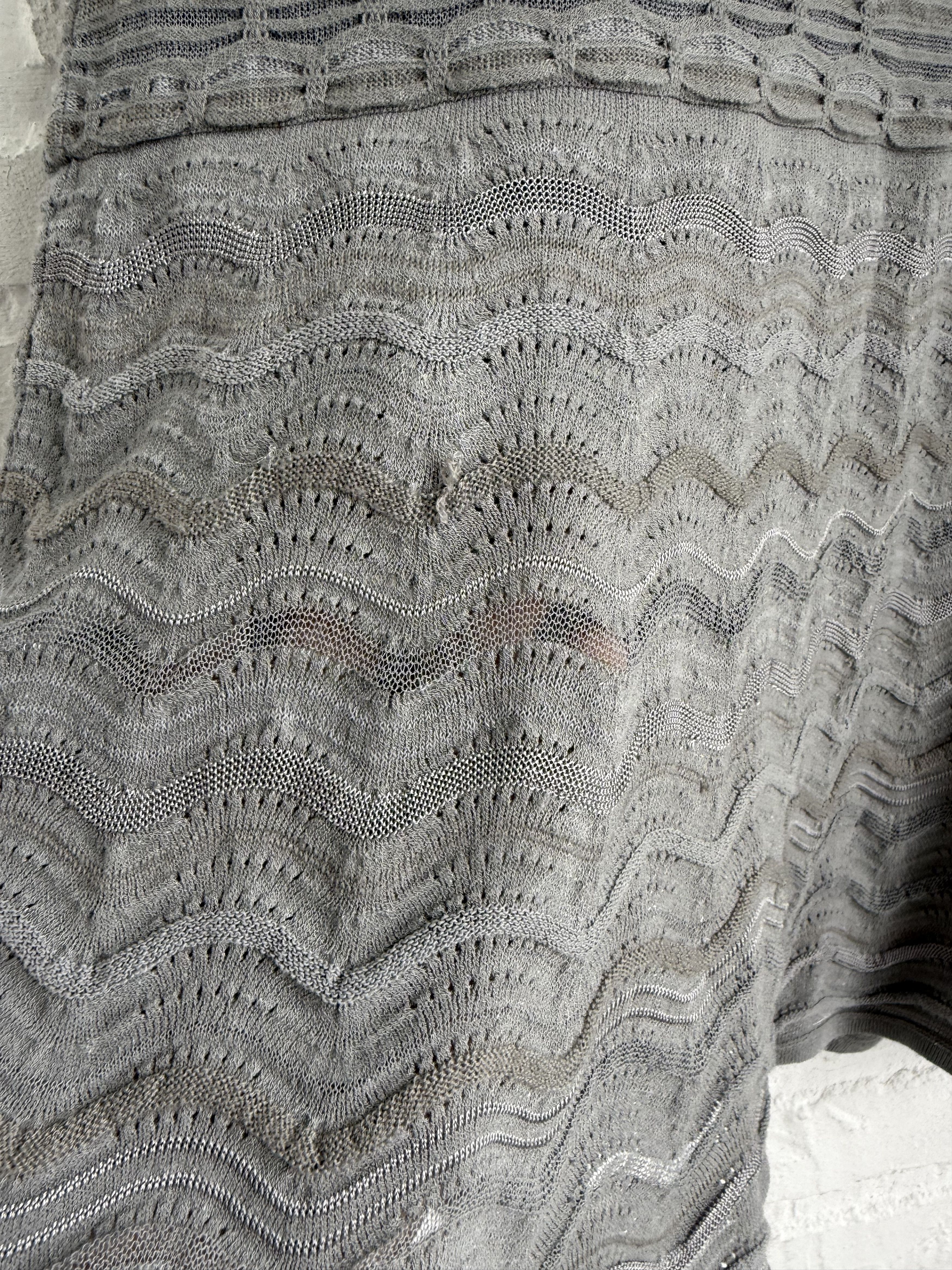 Missoni M Missoni knit gray skirt Size 28" / US 6 / IT 42 - 8 Thumbnail