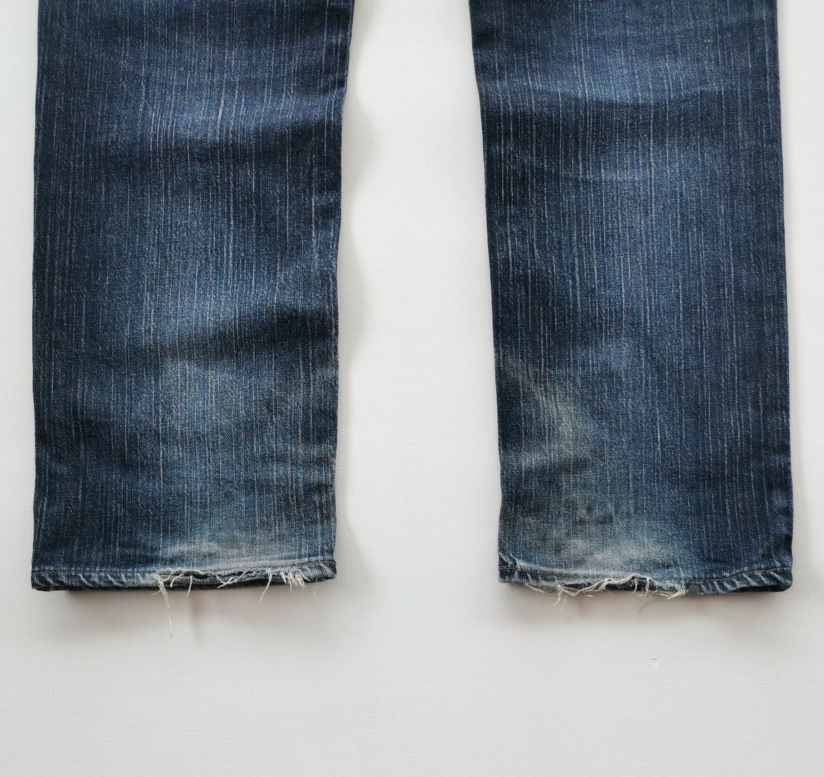 Edwin Edwin Slim Fit Distressed Denim Jeans Size US 35 - 9 Thumbnail