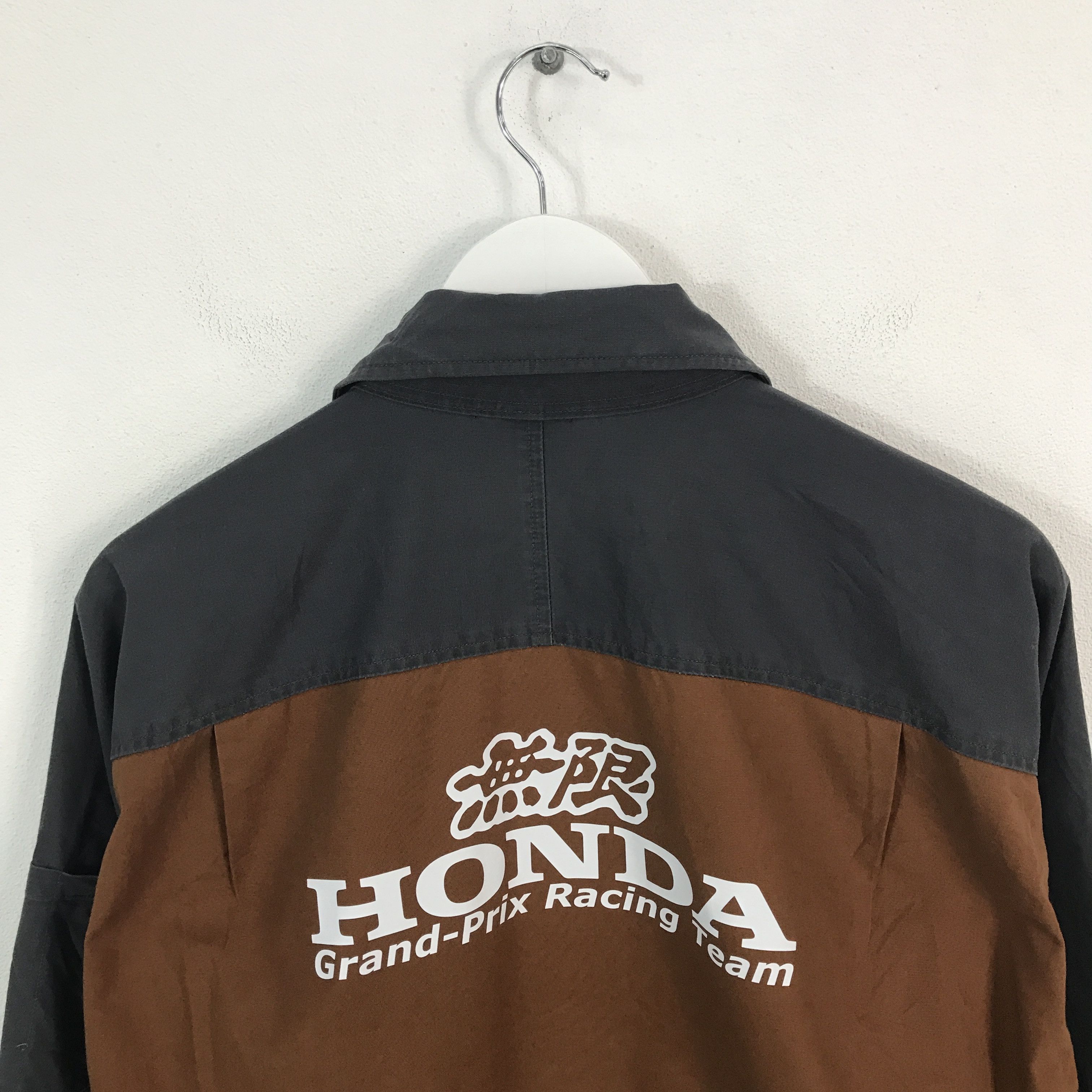 Honda × Japanese Brand Vtg Honda Mugem Racing work uniform jacket Size US L / EU 52-54 / 3 - 4 Thumbnail