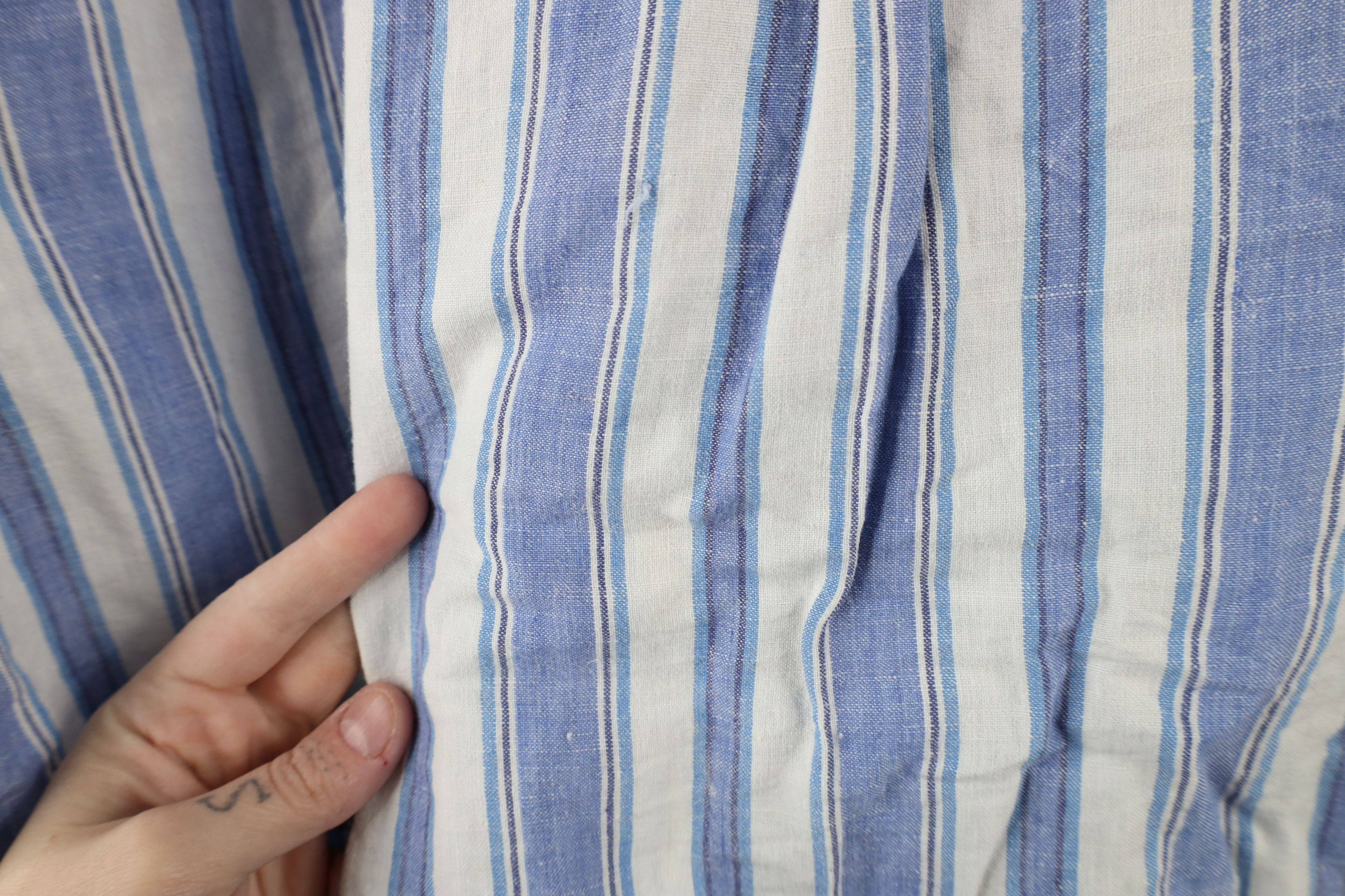 Fila × Vintage Vintage 90s Fila Sport Striped Short Sleeve Button Shirt Size US XL / EU 56 / 4 - 11 Thumbnail
