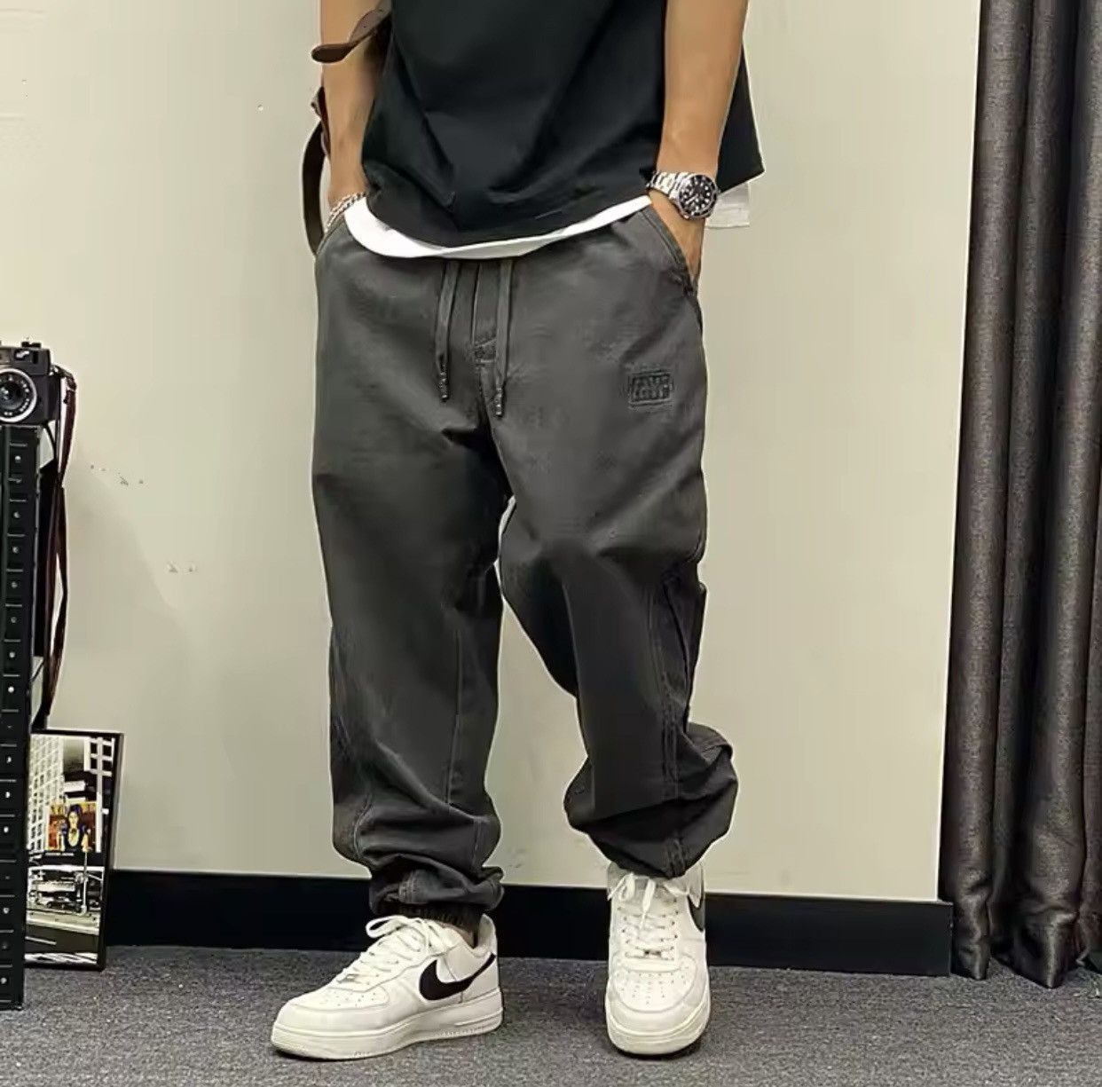 Japanese Brand Japanese Streetwear Oversize Cargo Pants Size US 29 - 1 Thumbnail