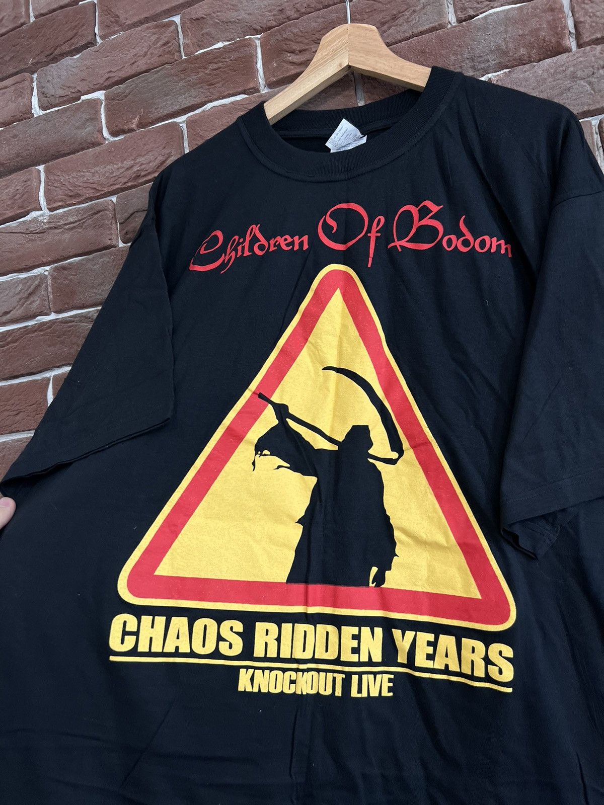 Band Tees Rare Vintage 00s Children Of Bodom Death Metal Tour Band Tee Size US XXL / EU 58 / 5 - 3 Thumbnail