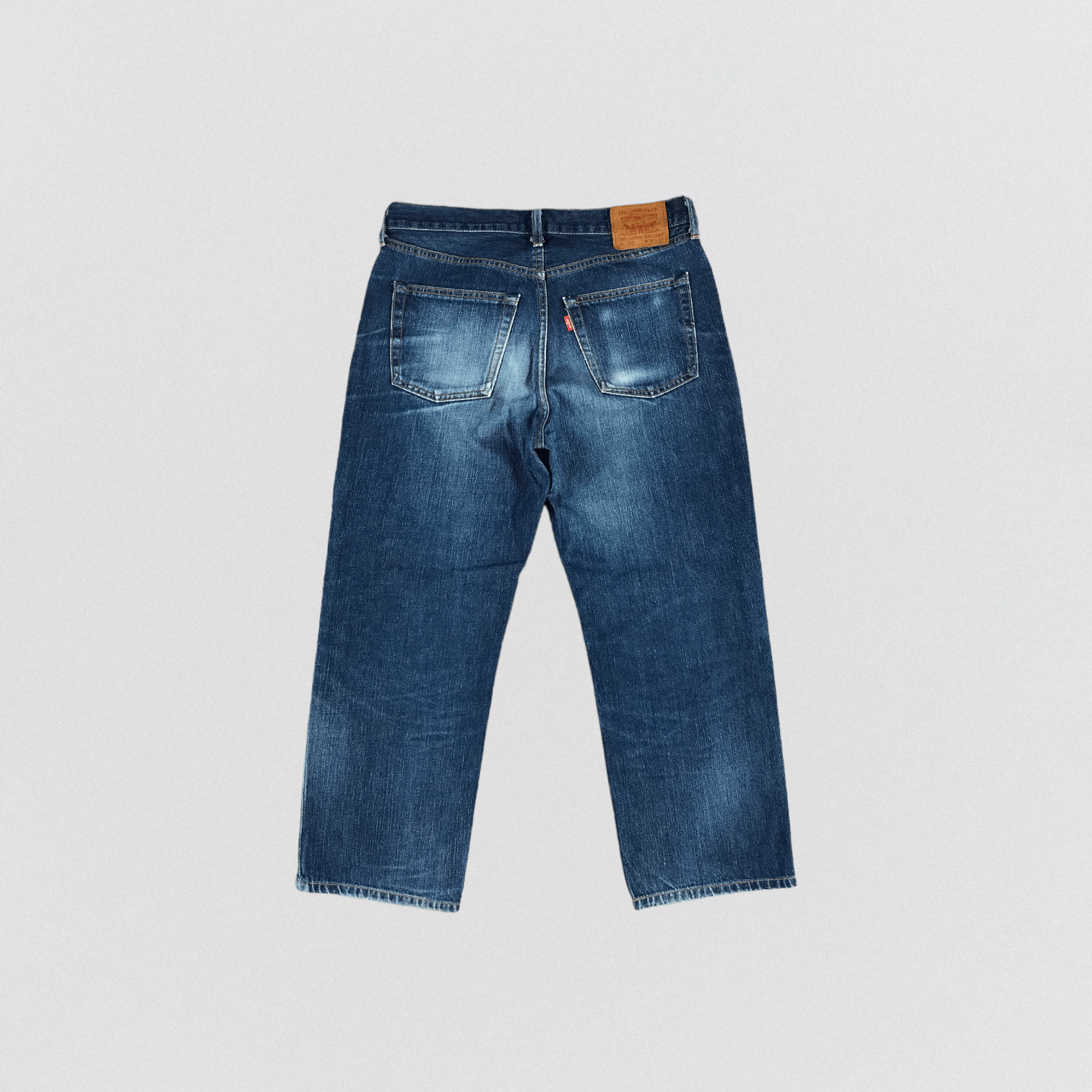 Levi's × Levi's Vintage Clothing × Vintage Vintage 90s Blue Wash Levis 502 Jeans-JM2744 Size US 33 - 2 Thumbnail