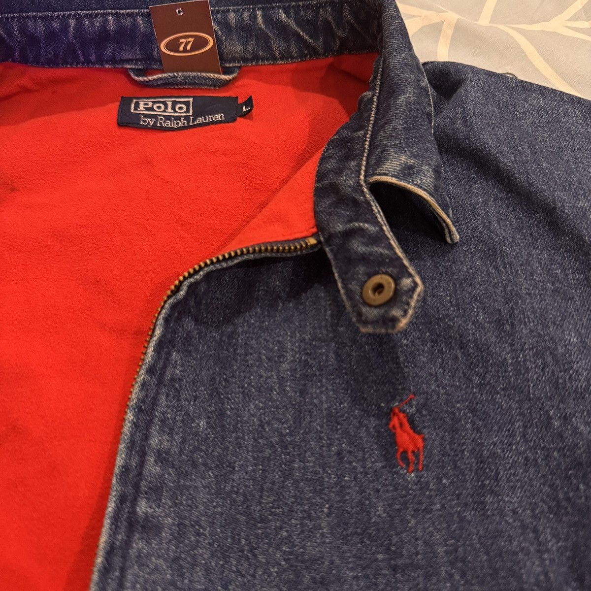 Polo Ralph Lauren Denim Jacket Polo Ralph Lauren Size US L / EU 52-54 / 3 - 3 Thumbnail