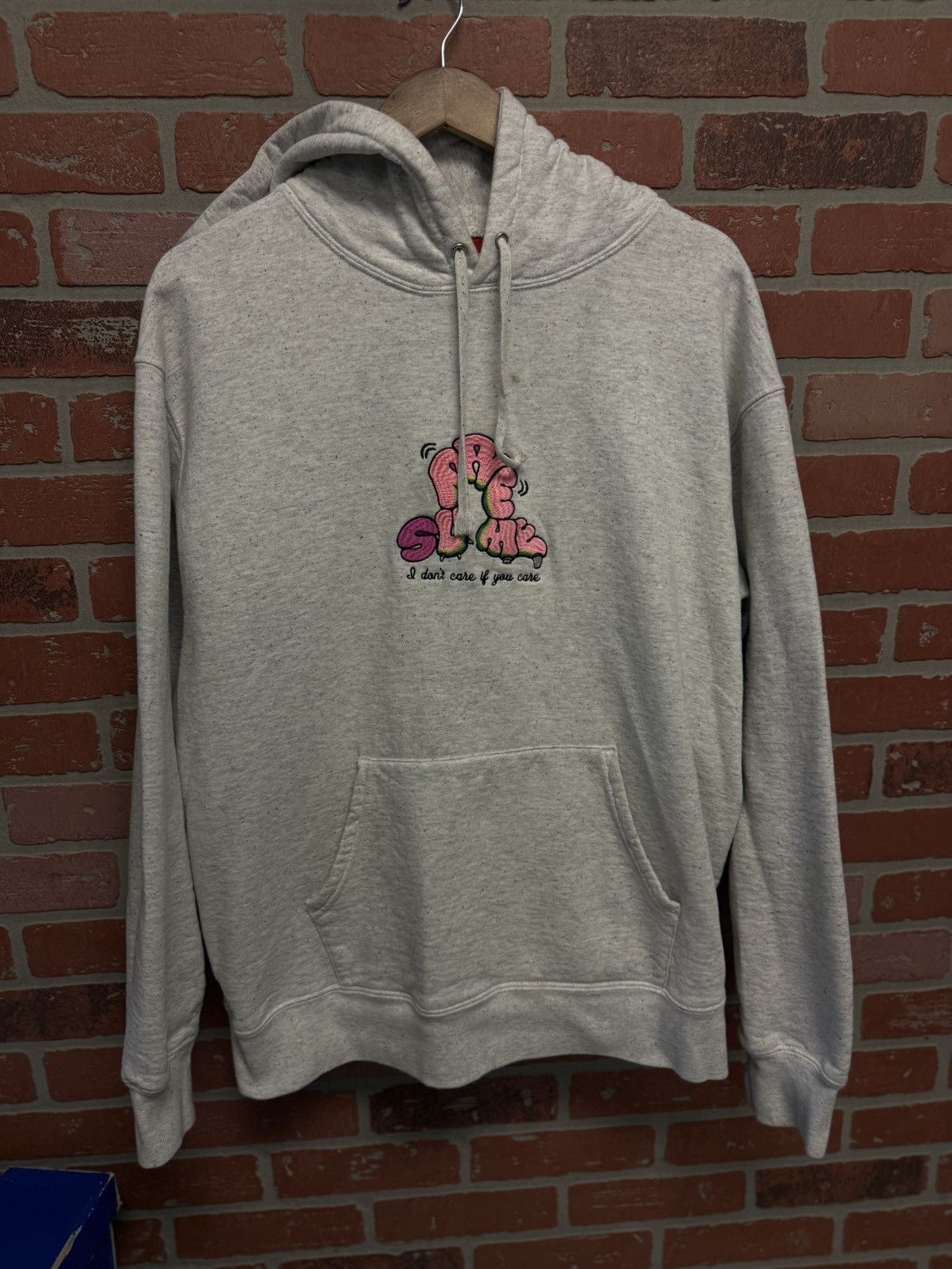 Supreme Supreme Grey Colorful Specs Hoodie Size Large 🧼 Size US L / EU 52-54 / 3 - 1 Thumbnail